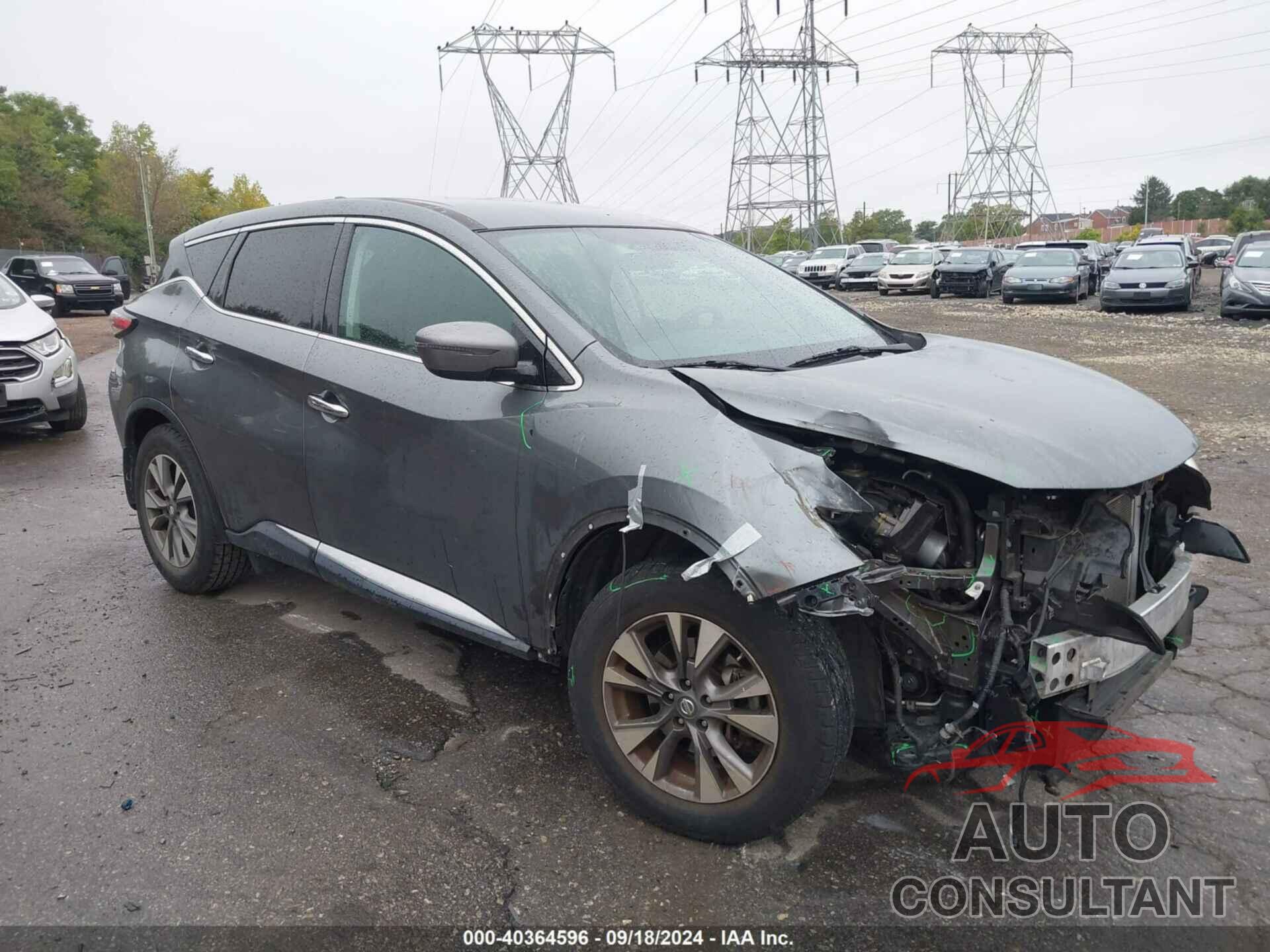NISSAN MURANO 2017 - 5N1AZ2MG3HN115389