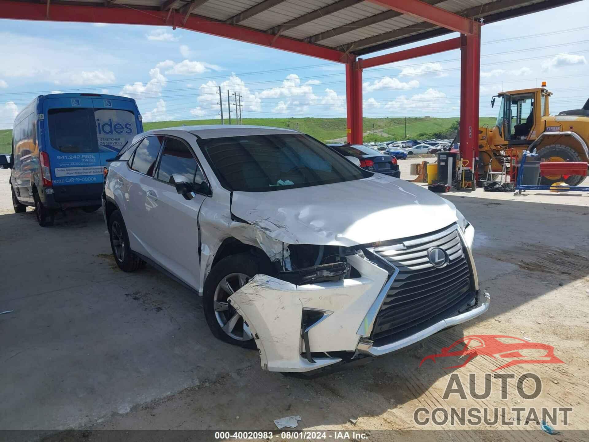 LEXUS RX 350 2018 - 2T2ZZMCA8JC107082