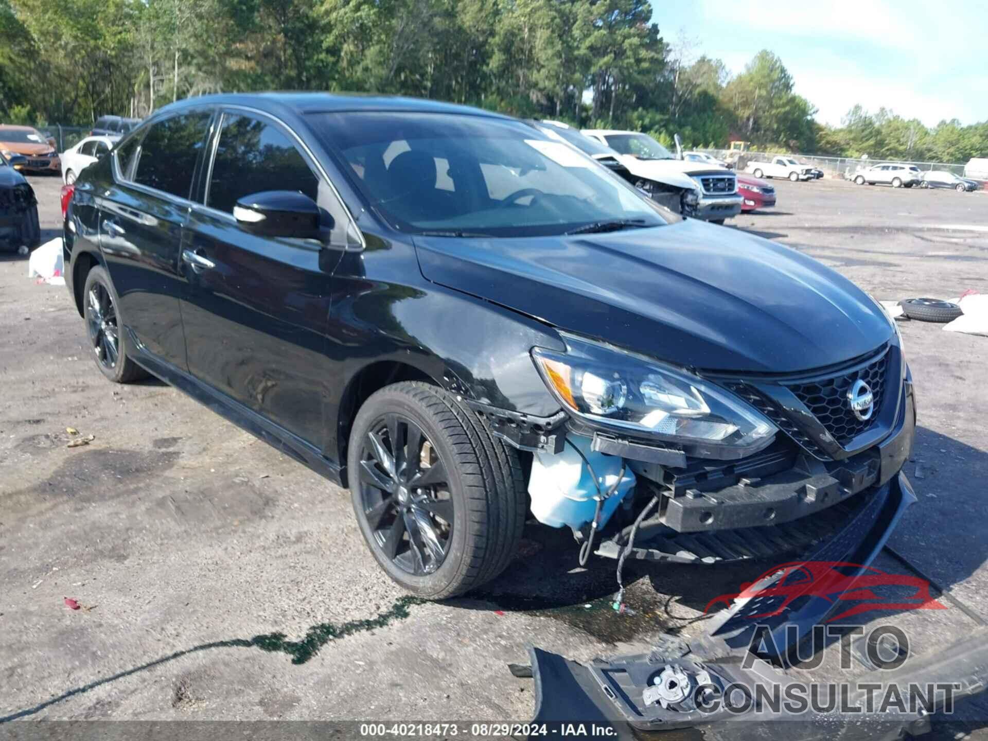 NISSAN SENTRA 2018 - 3N1AB7AP4JY245574