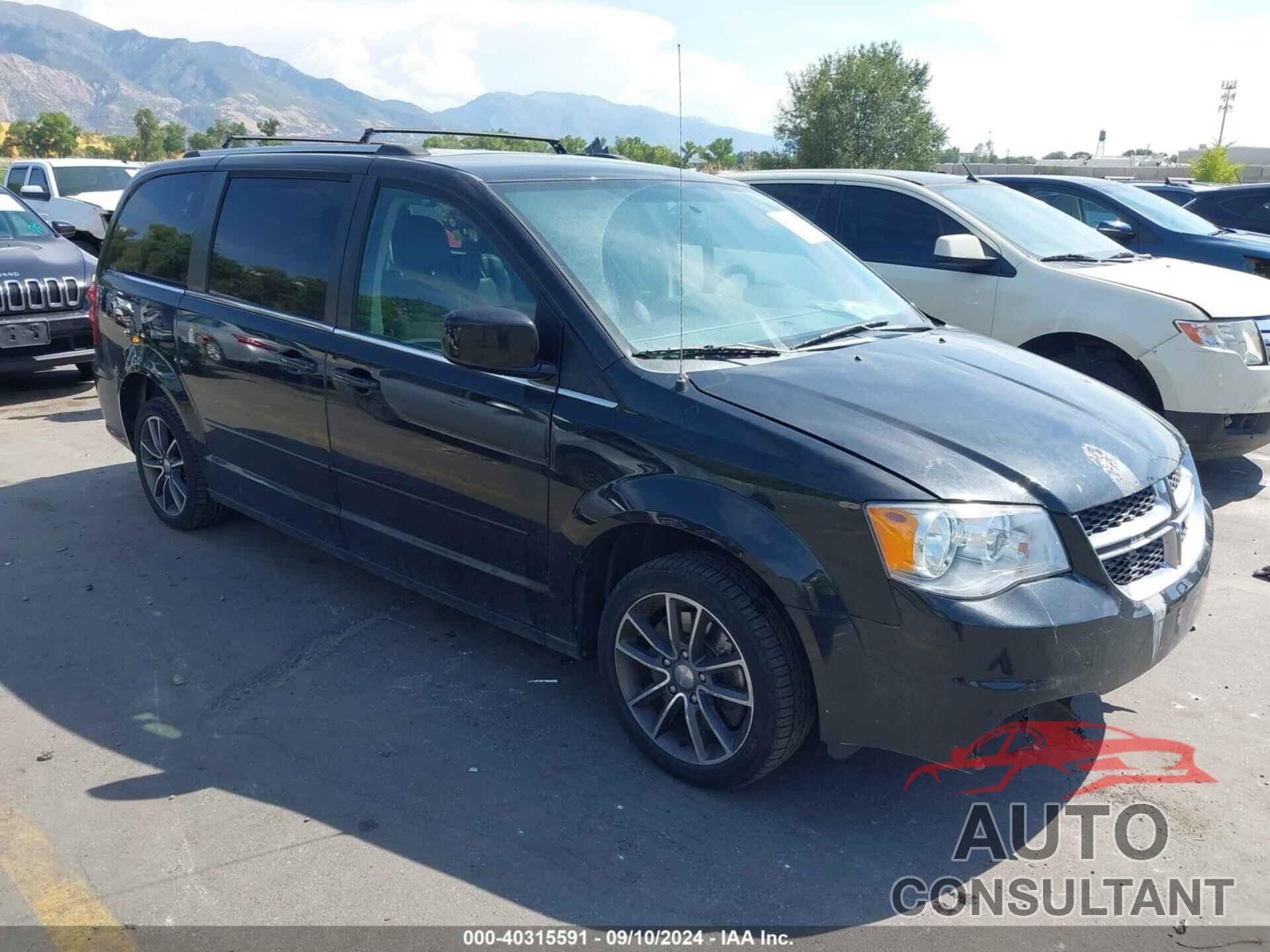 DODGE GRAND CARAVAN 2017 - 2C4RDGCG1HR761134