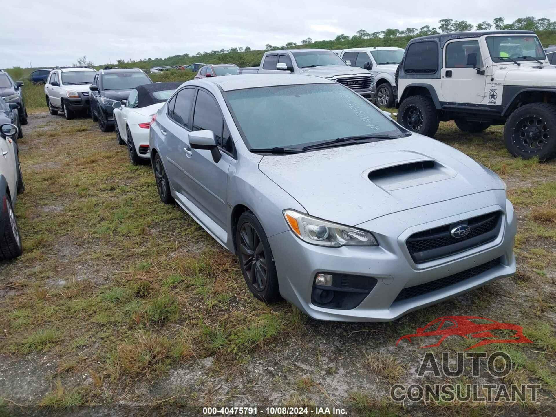 SUBARU WRX 2015 - JF1VA1A6XF9834203