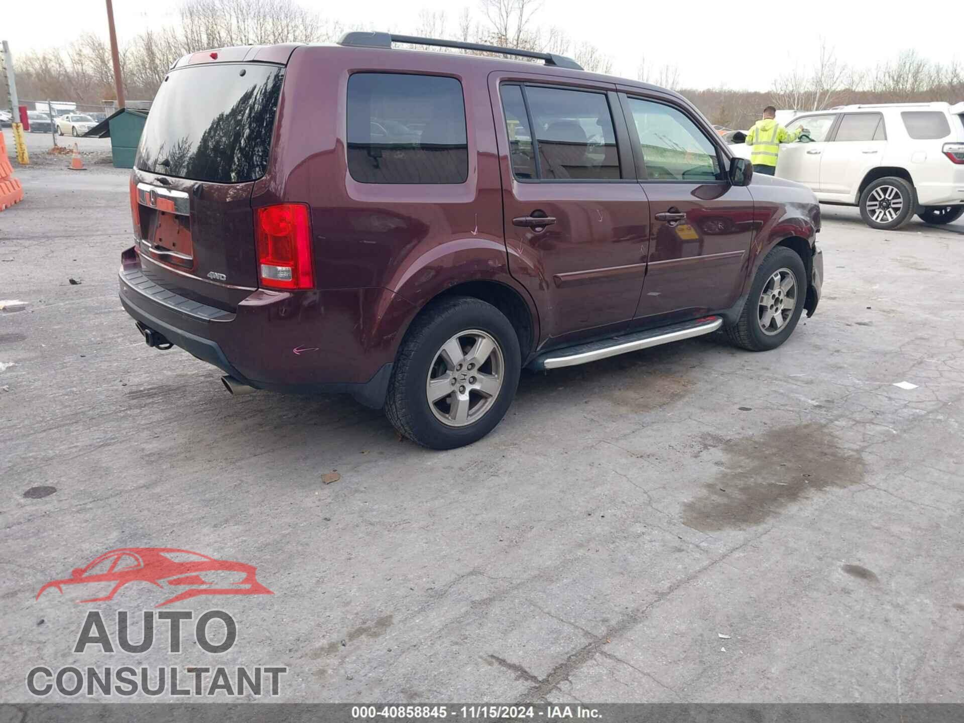 HONDA PILOT 2011 - 5FNYF4H46BB048008