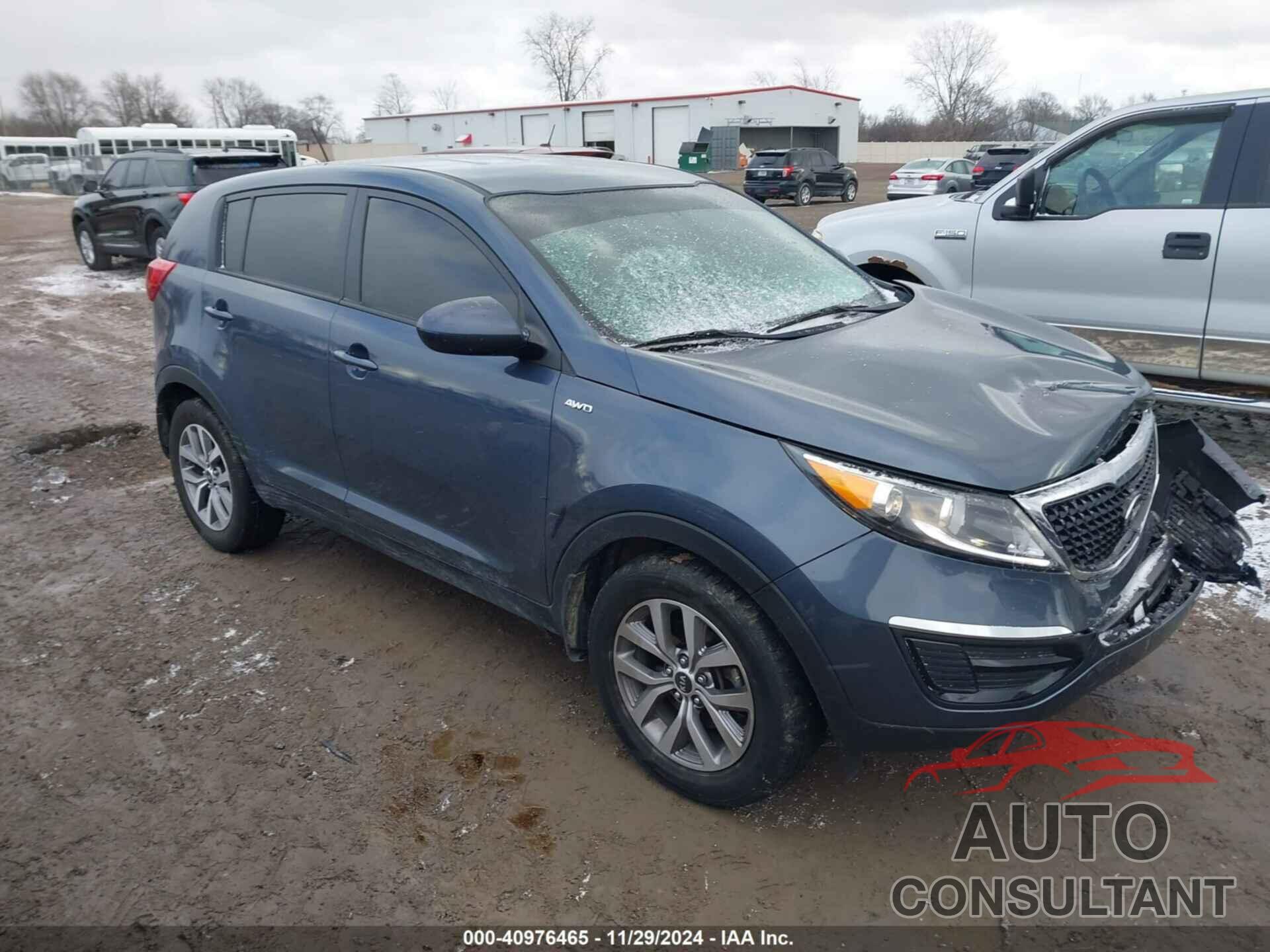 KIA SPORTAGE 2016 - KNDPBCAC0G7836976