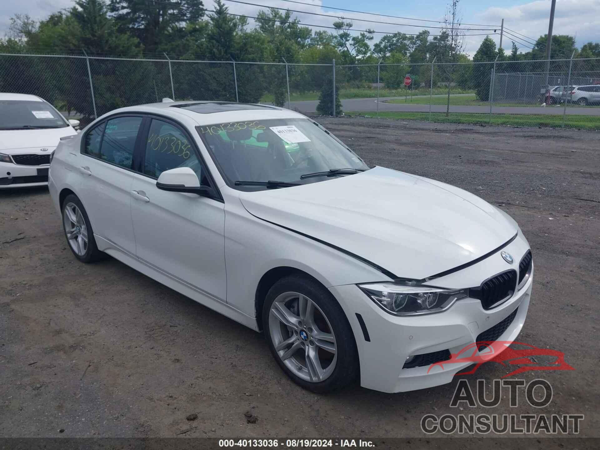 BMW 330I 2017 - WBA8D9G33HNU62866