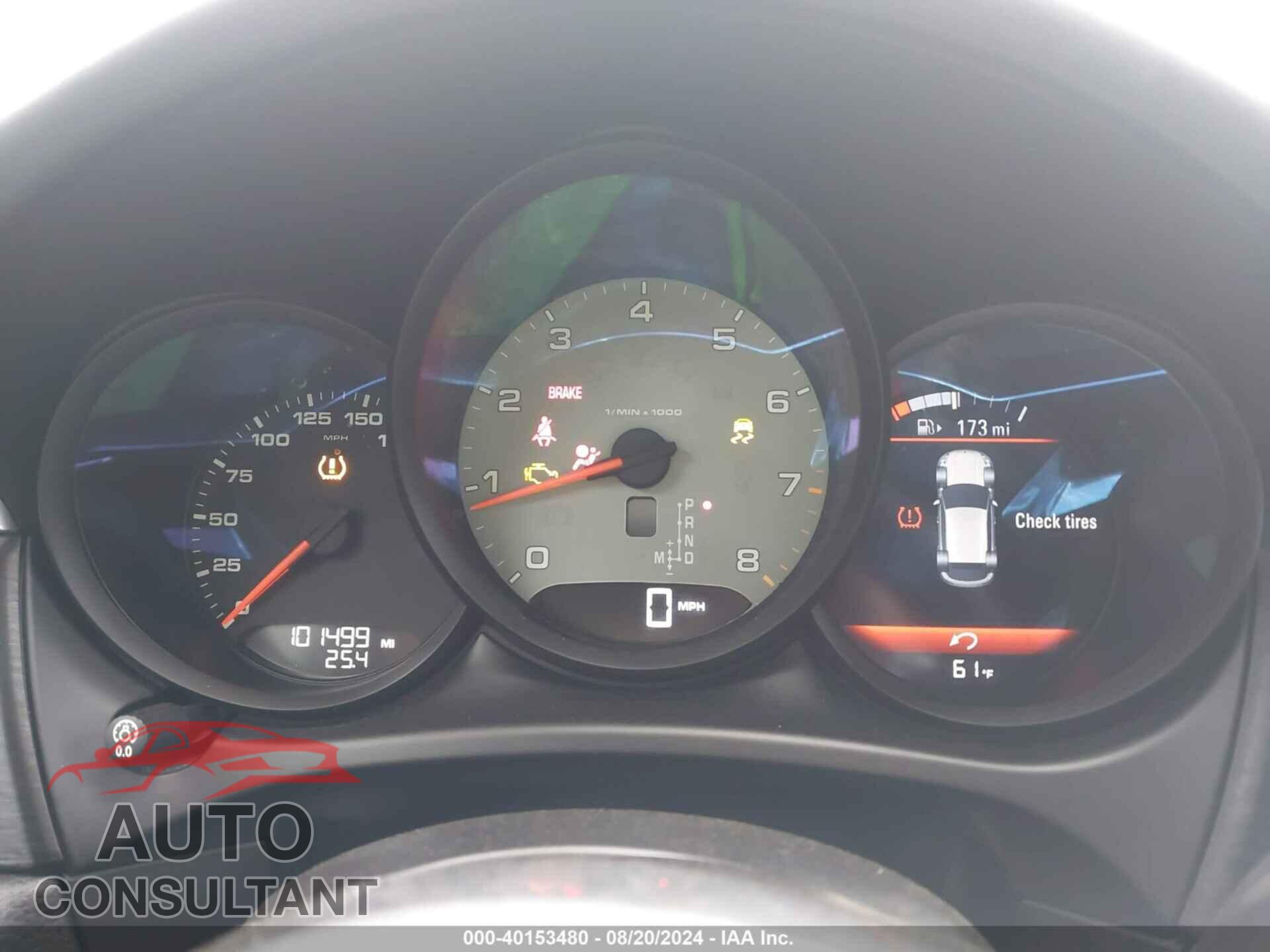 PORSCHE MACAN 2017 - WP1AB2A52HLB13218