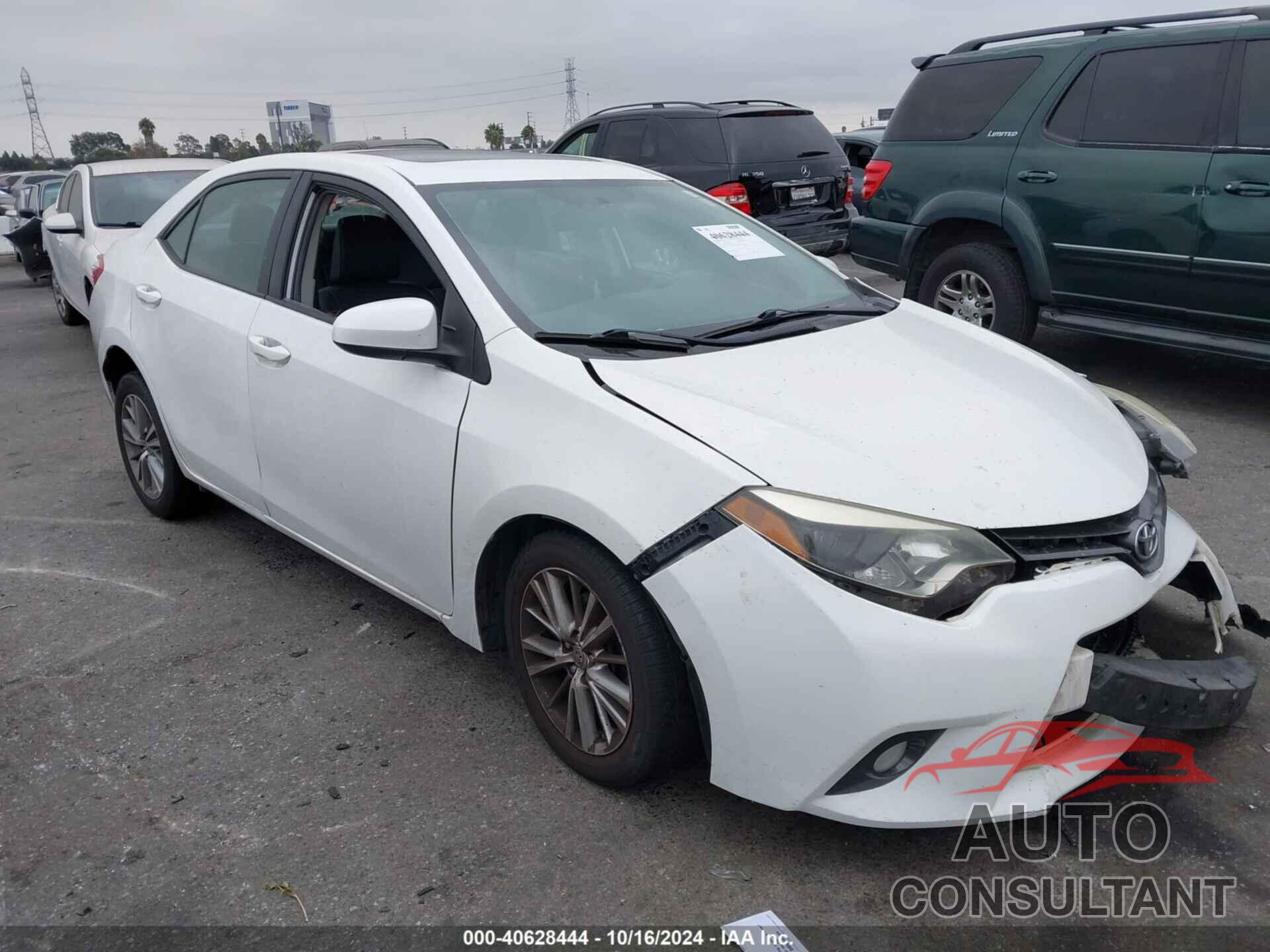 TOYOTA COROLLA 2015 - 5YFBURHE3FP267259