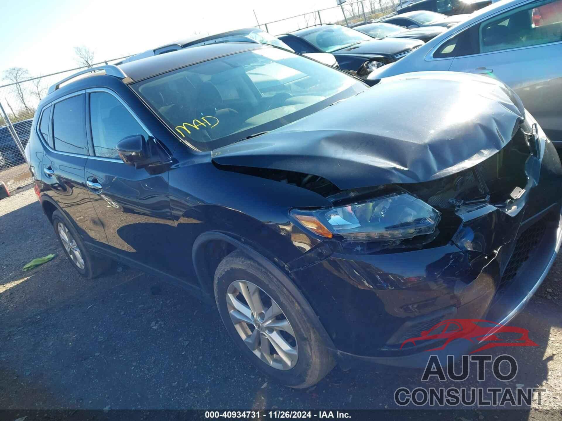 NISSAN ROGUE 2016 - JN8AT2MVXGW151775
