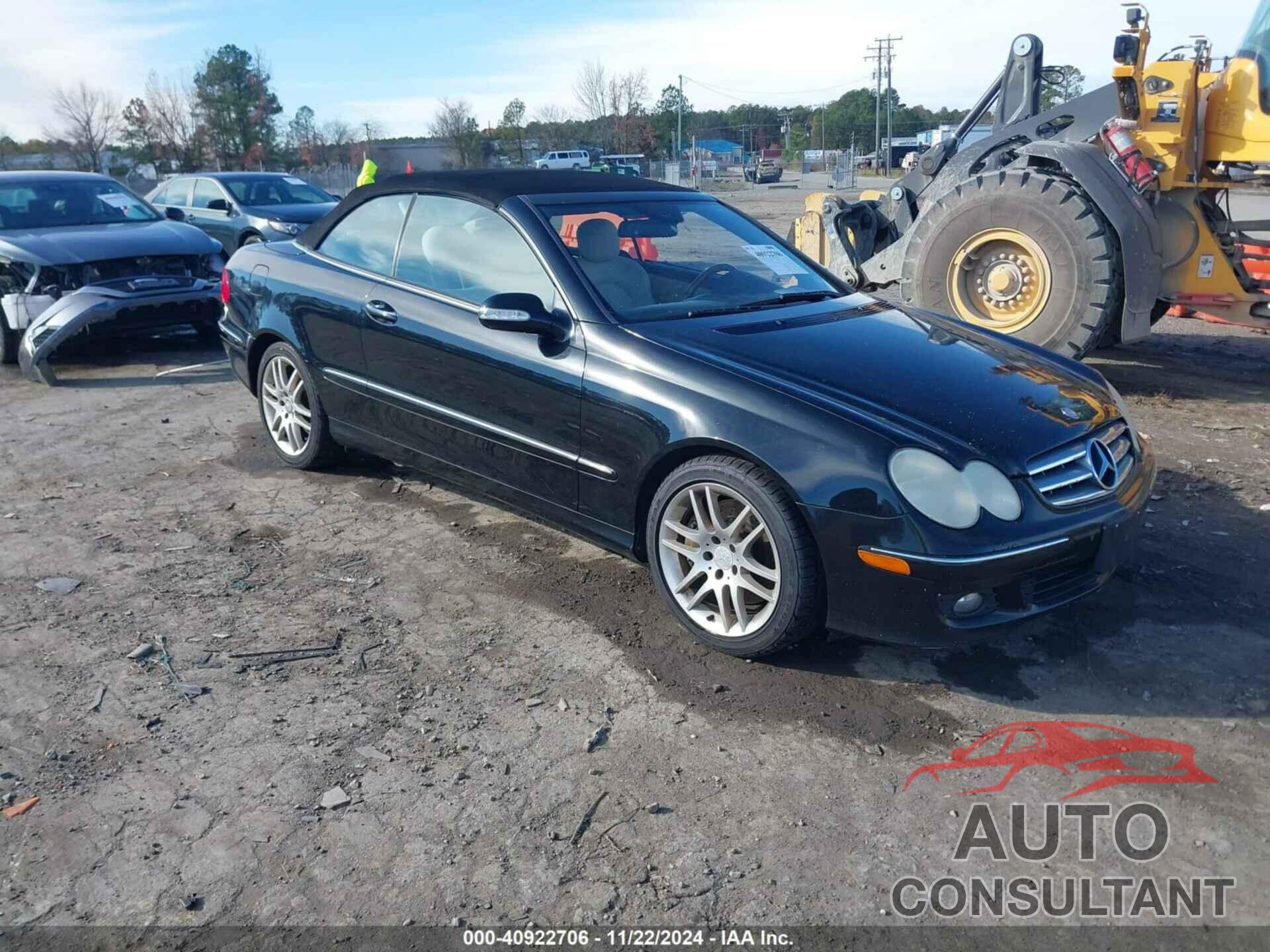 MERCEDES-BENZ CLK 350 2009 - WDBTK56F99T104741