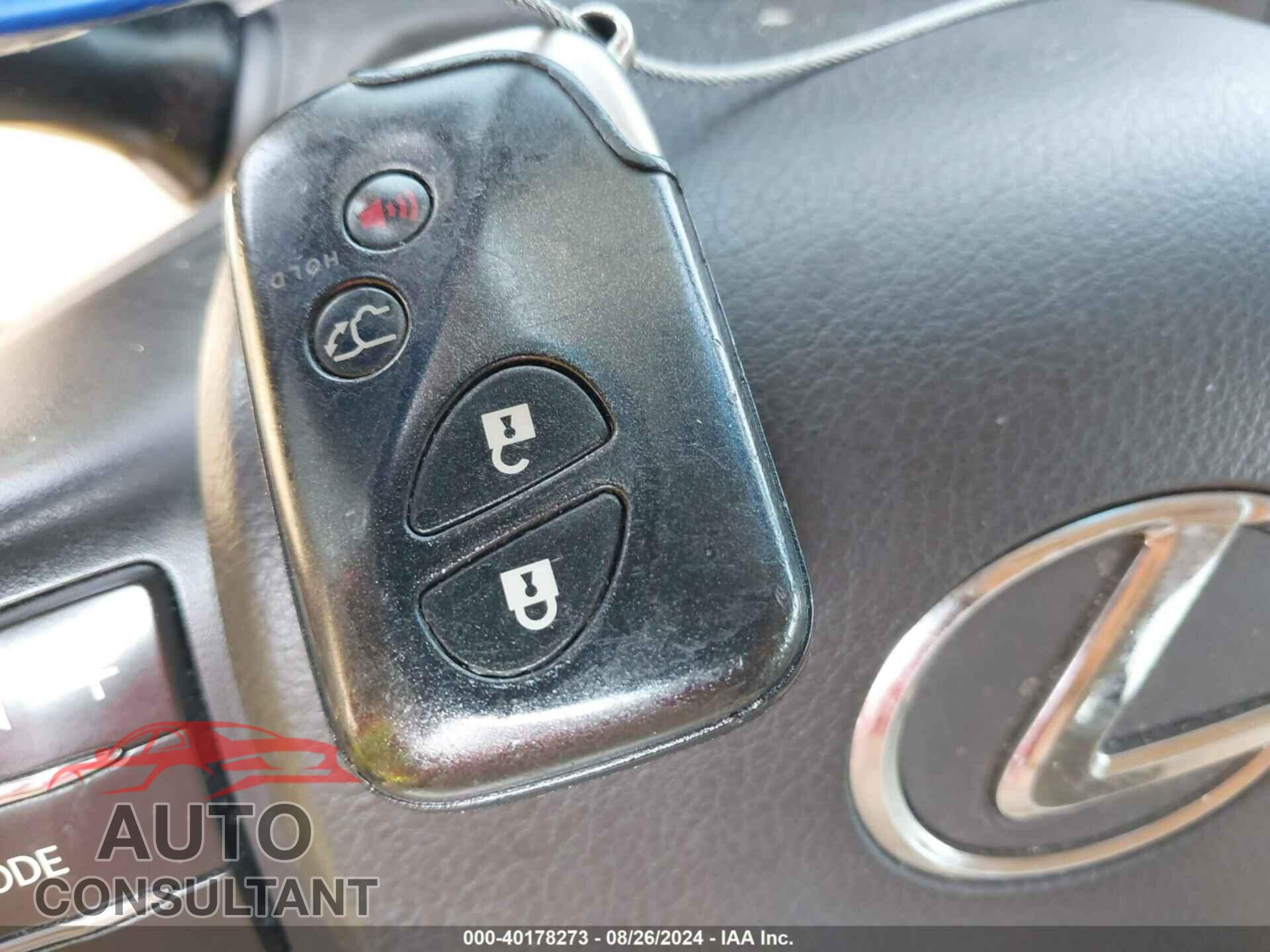 LEXUS RX 450H 2011 - JTJBC1BA6B2417543