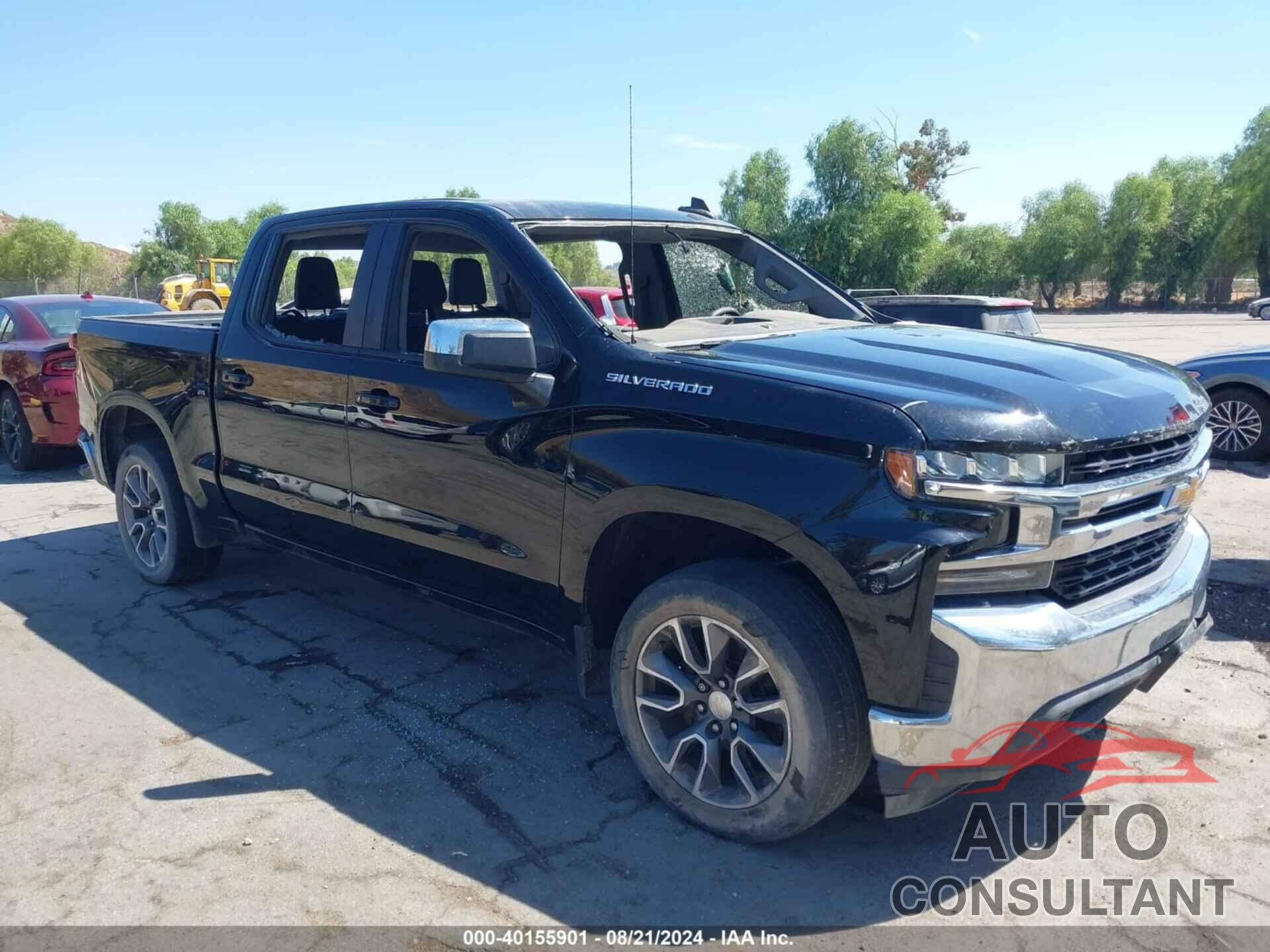 CHEVROLET SILVERADO 1500 2020 - 3GCPWCED4LG184658