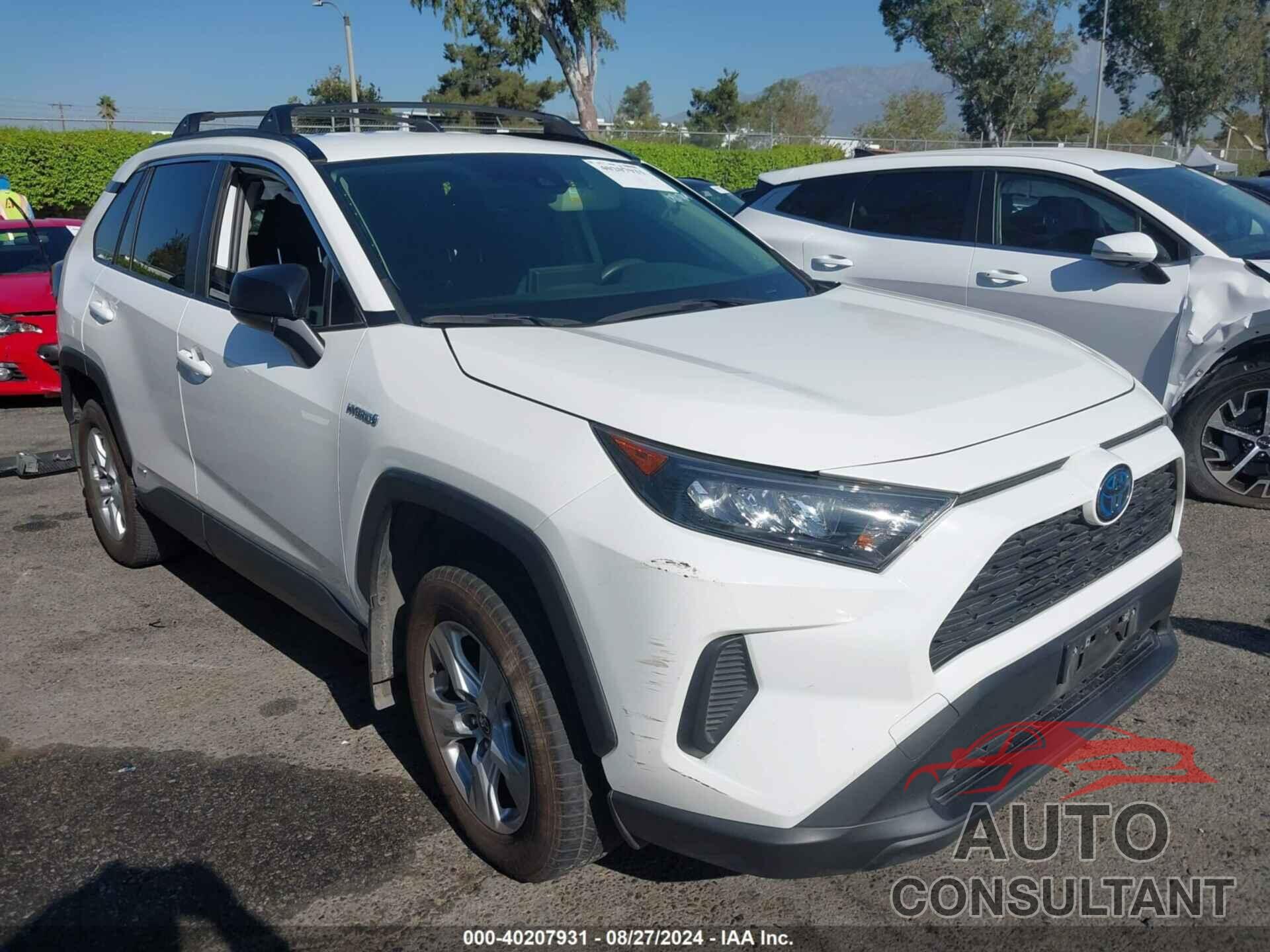 TOYOTA RAV4 HYBRID 2020 - JTMLWRFV2LD057106