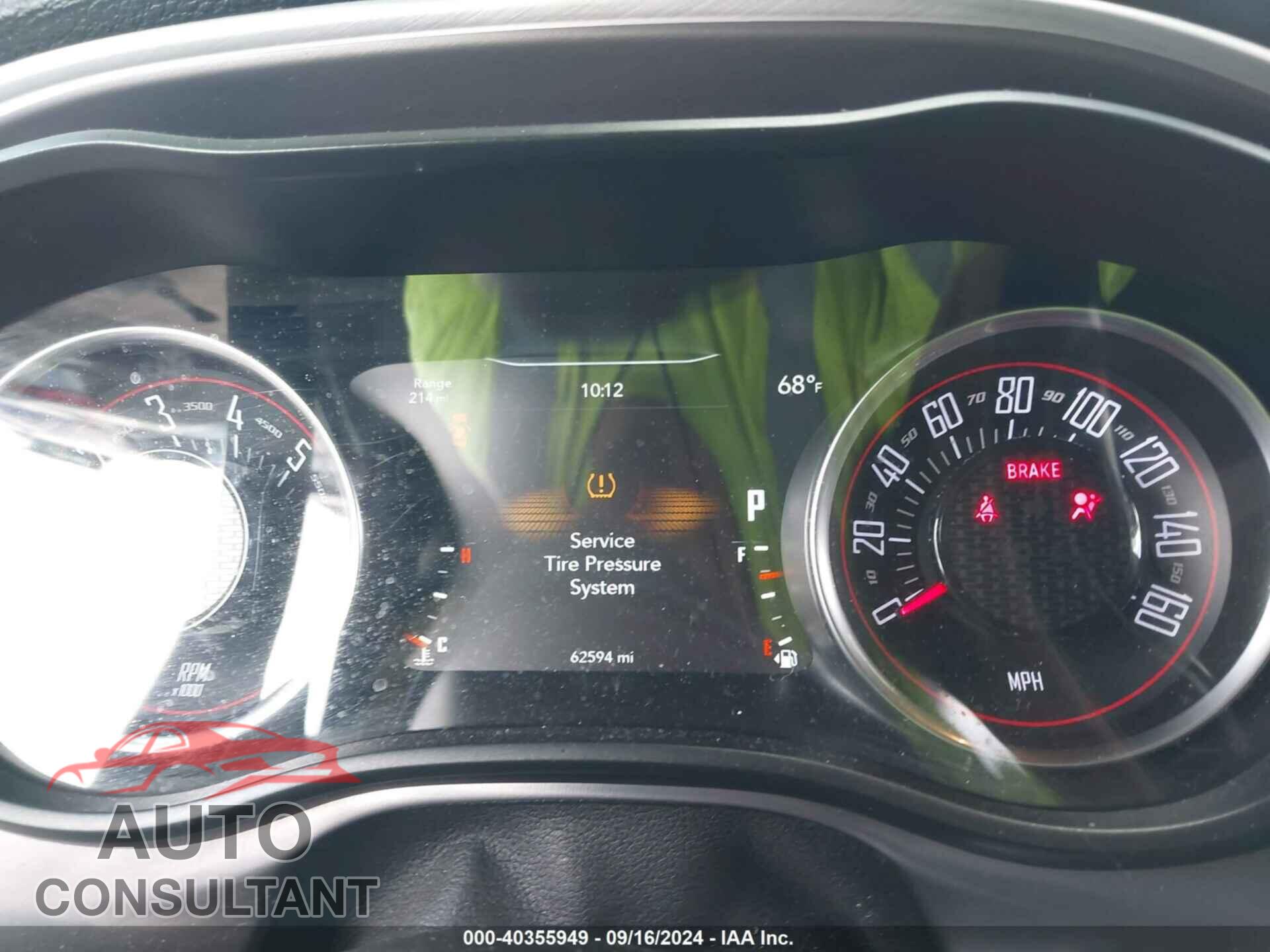 DODGE CHALLENGER 2019 - 2C3CDZJG5KH756380