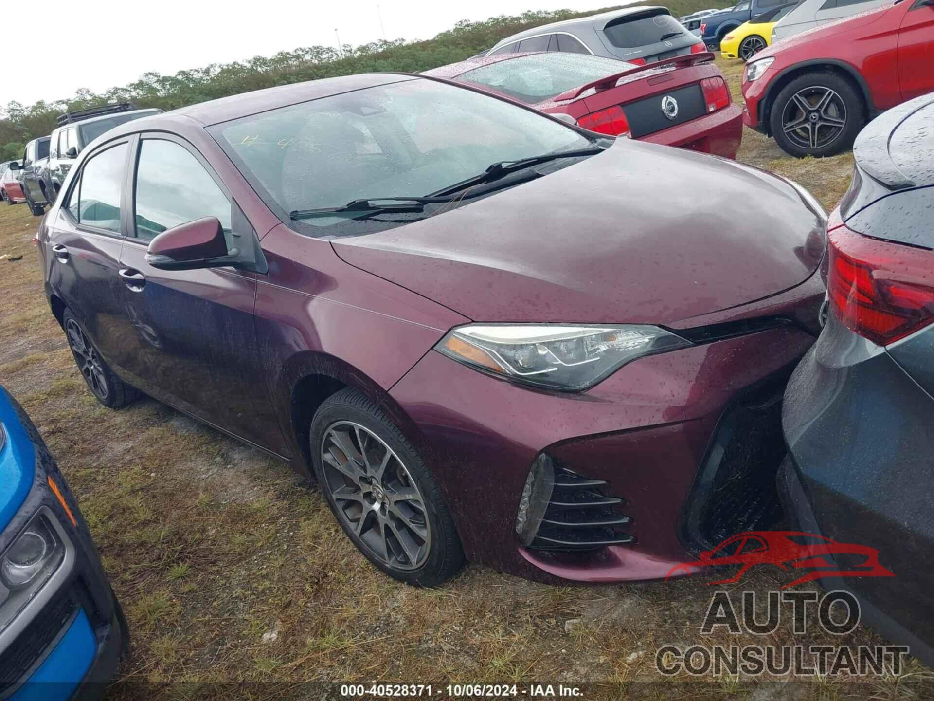 TOYOTA COROLLA 2017 - 5YFBURHE8HP639195