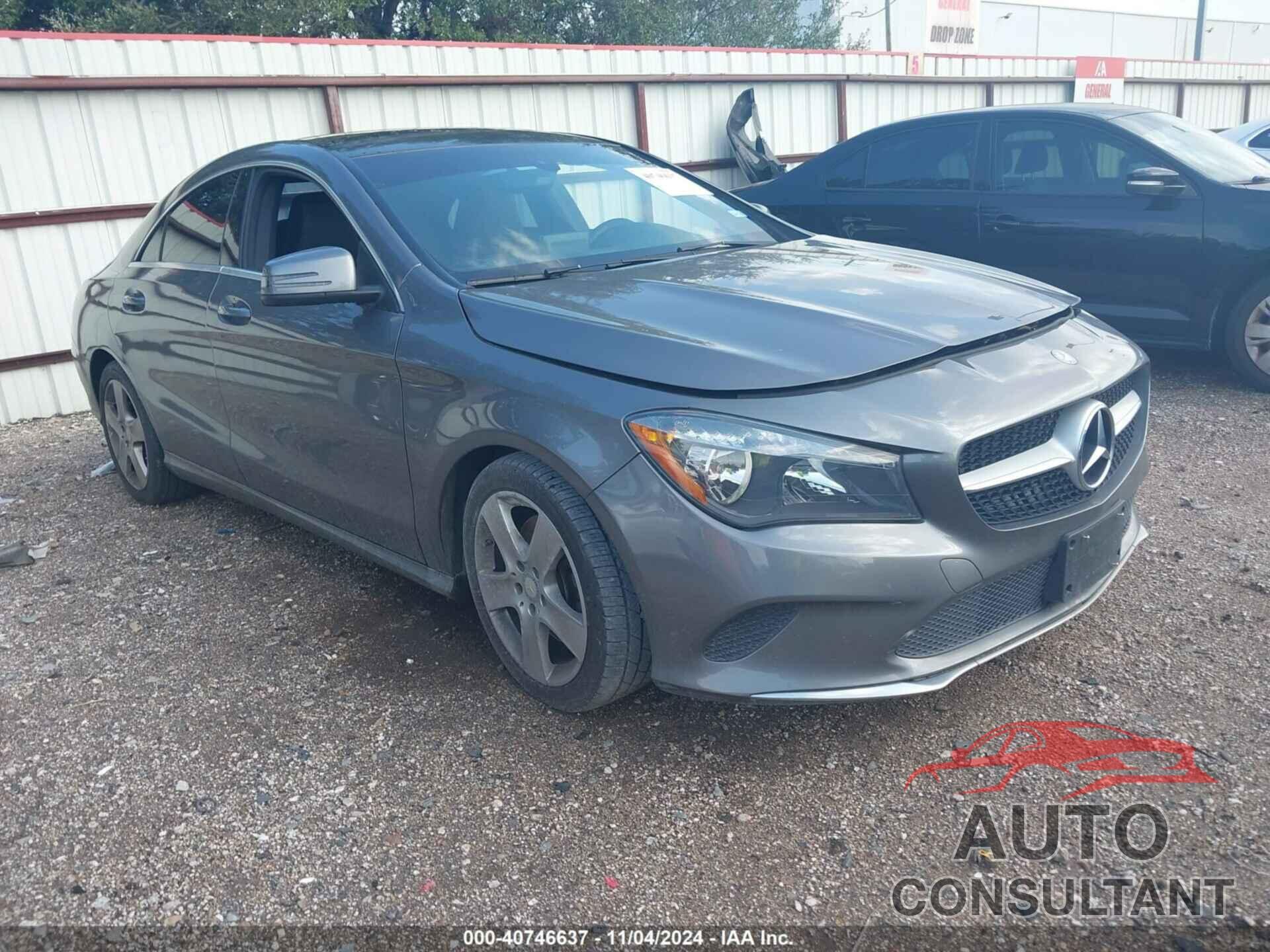 MERCEDES-BENZ CLA 250 2017 - WDDSJ4EB4HN422798