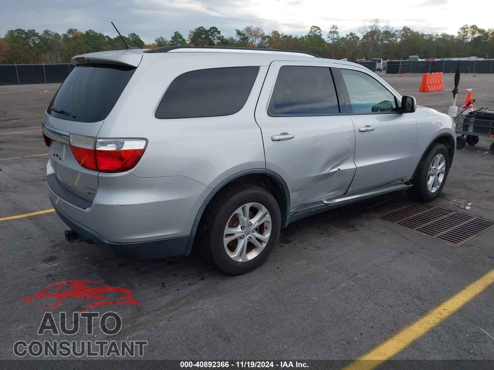 DODGE DURANGO 2011 - 1D4RD4GG2BC634341