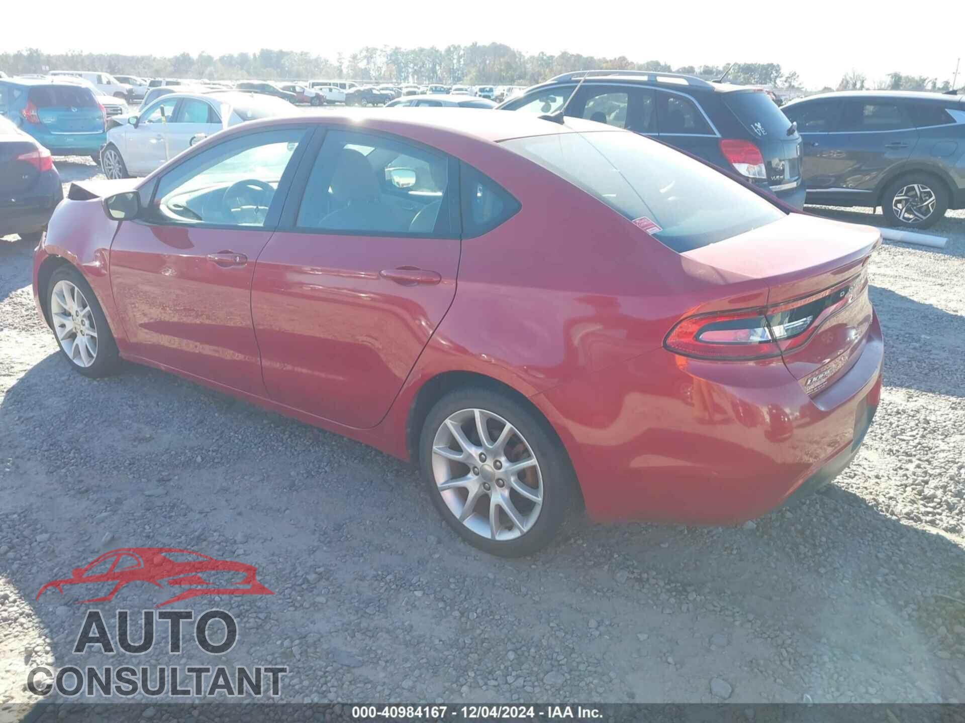 DODGE DART 2013 - 1C3CDFBA5DD149128