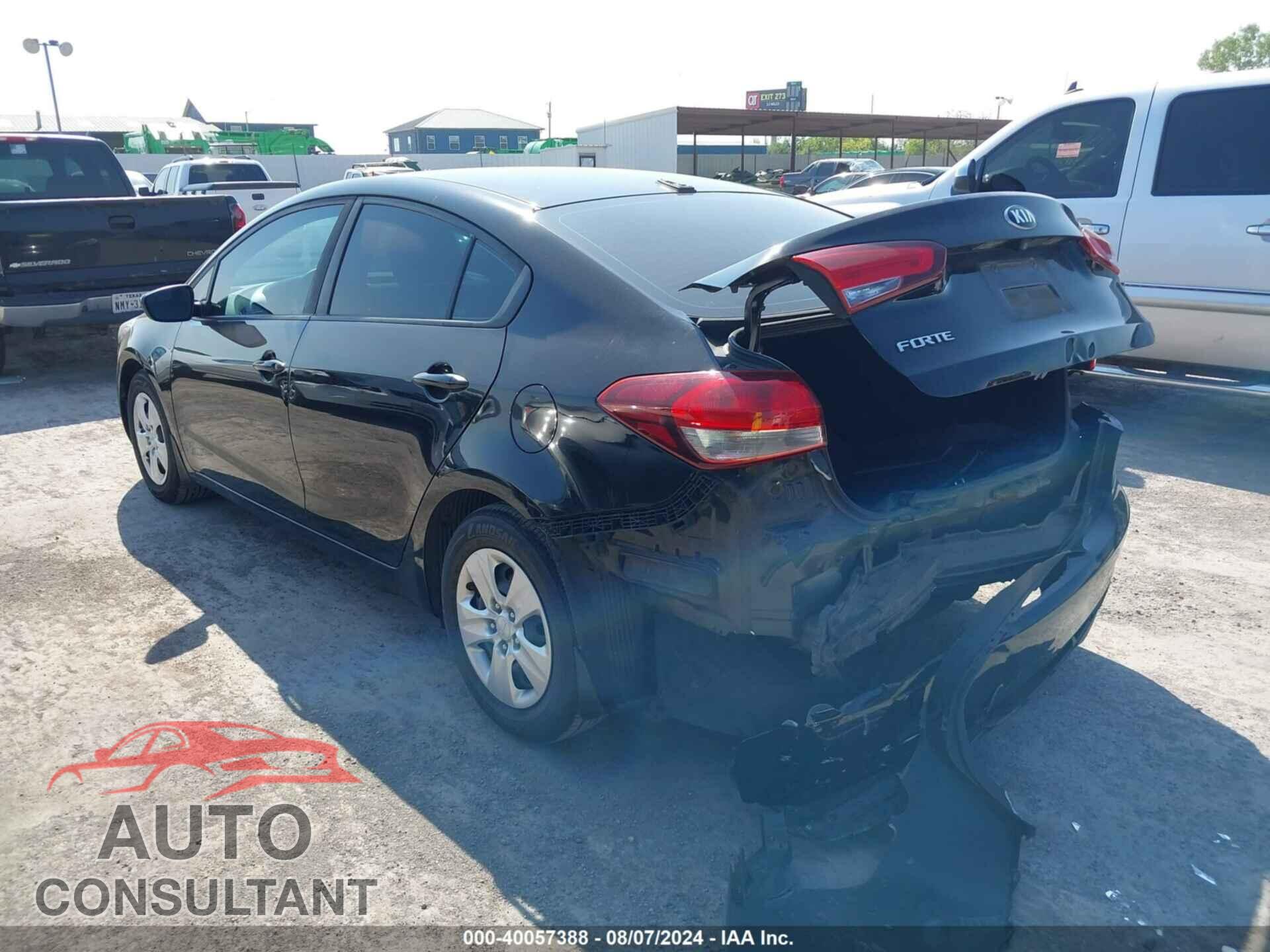 KIA FORTE 2017 - 3KPFL4A77HE012430