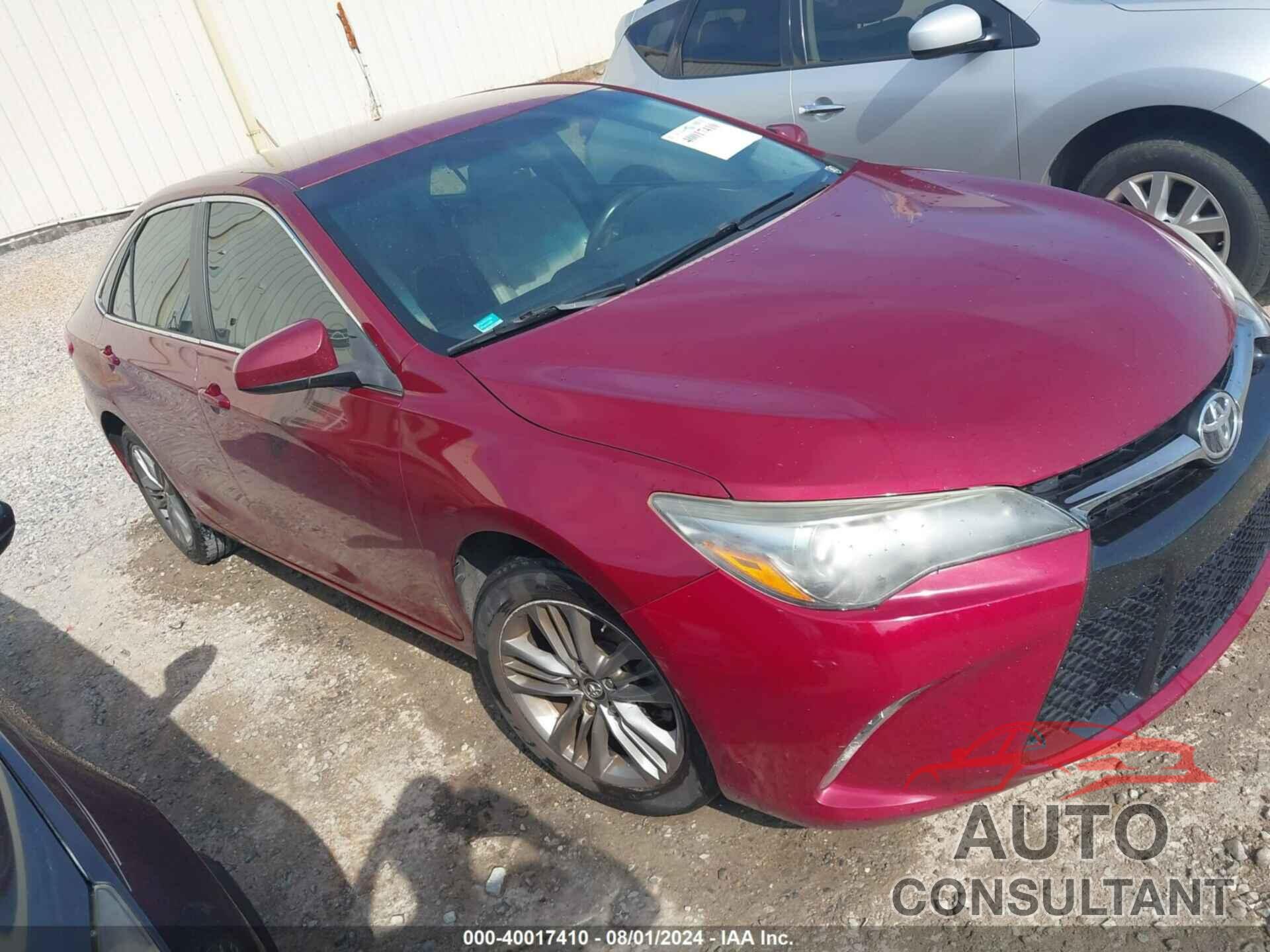 TOYOTA CAMRY 2017 - 4T1BF1FK7HU763641