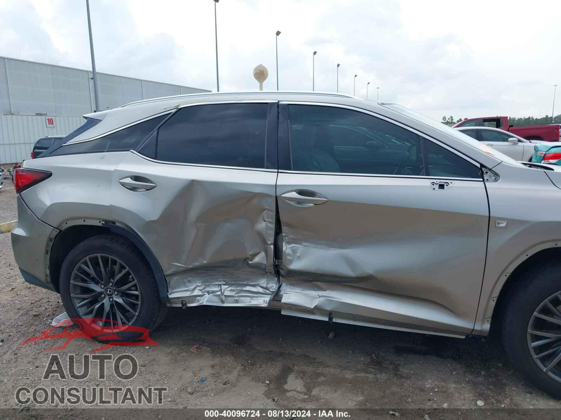 LEXUS RX 2017 - 2T2ZZMCA2HC040943