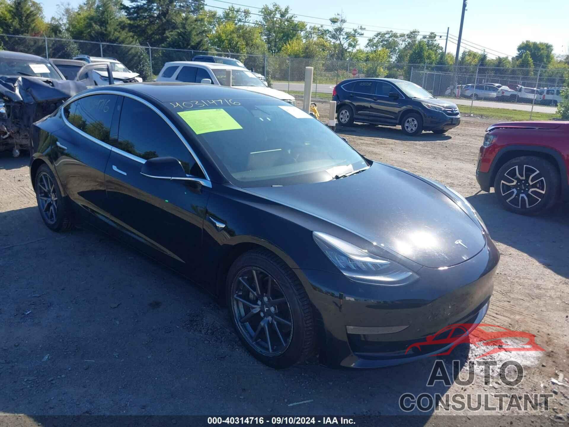 TESLA MODEL 3 2019 - 5YJ3E1EAXKF409844