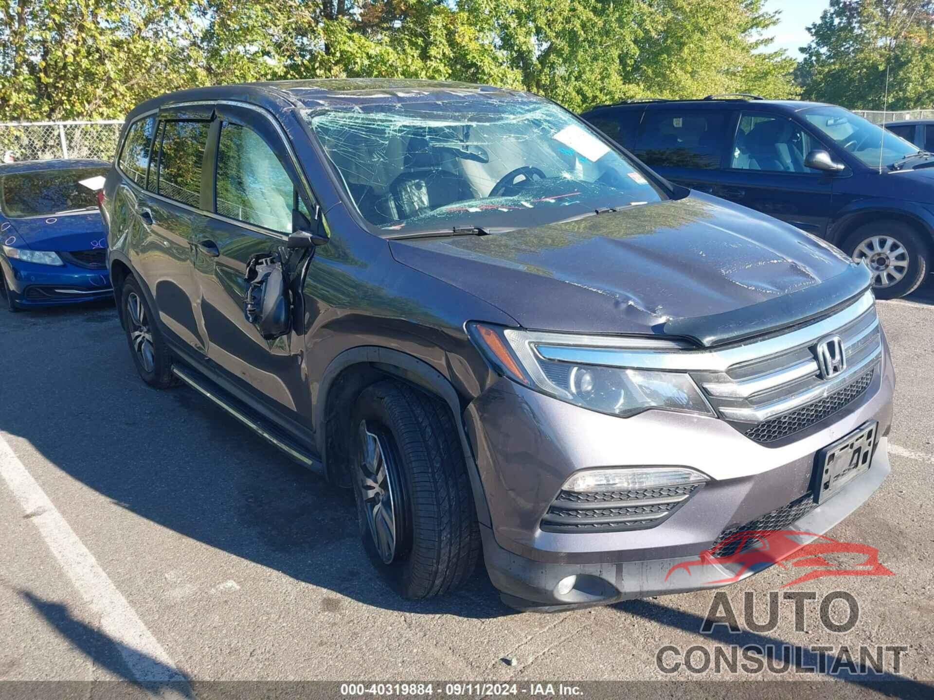 HONDA PILOT 2016 - 5FNYF6H55GB026934