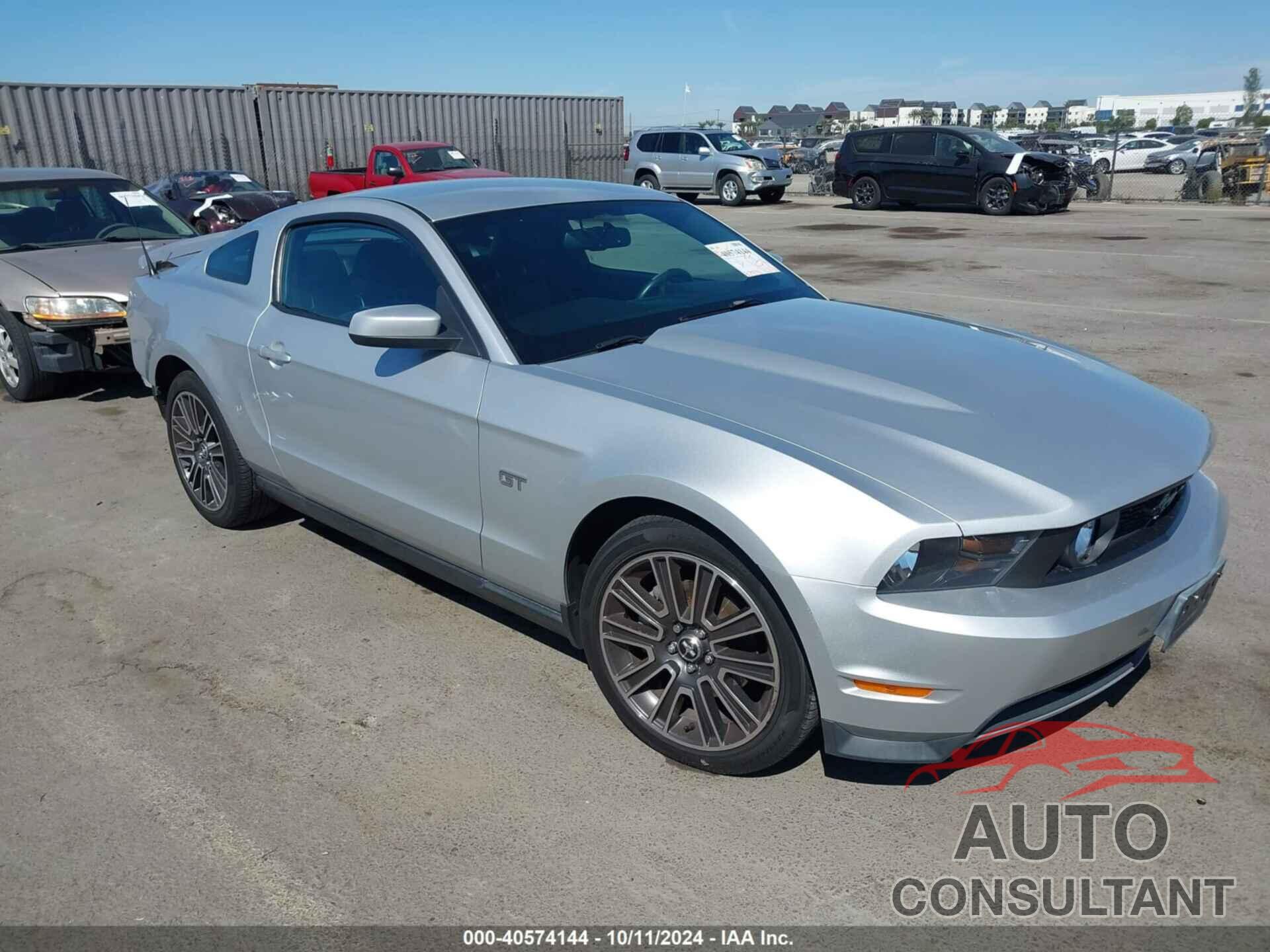 FORD MUSTANG 2010 - 1ZVBP8CHXA5172302