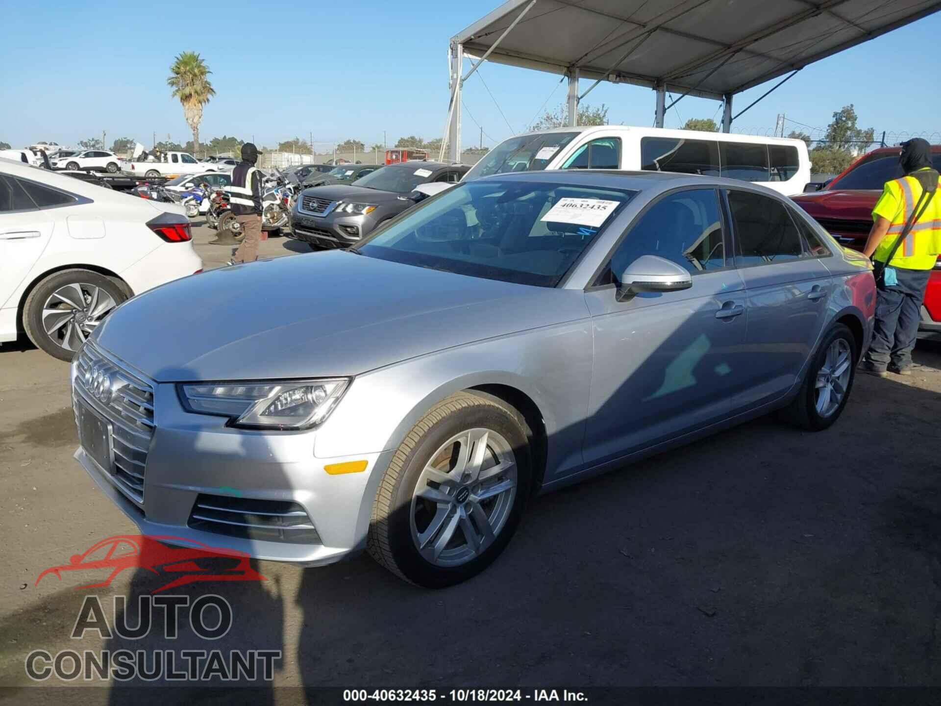 AUDI A4 2017 - WAUGNAF48HN051483