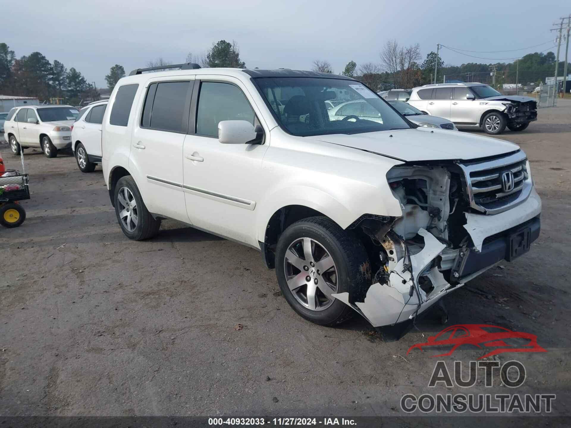 HONDA PILOT 2013 - 5FNYF3H94DB023925