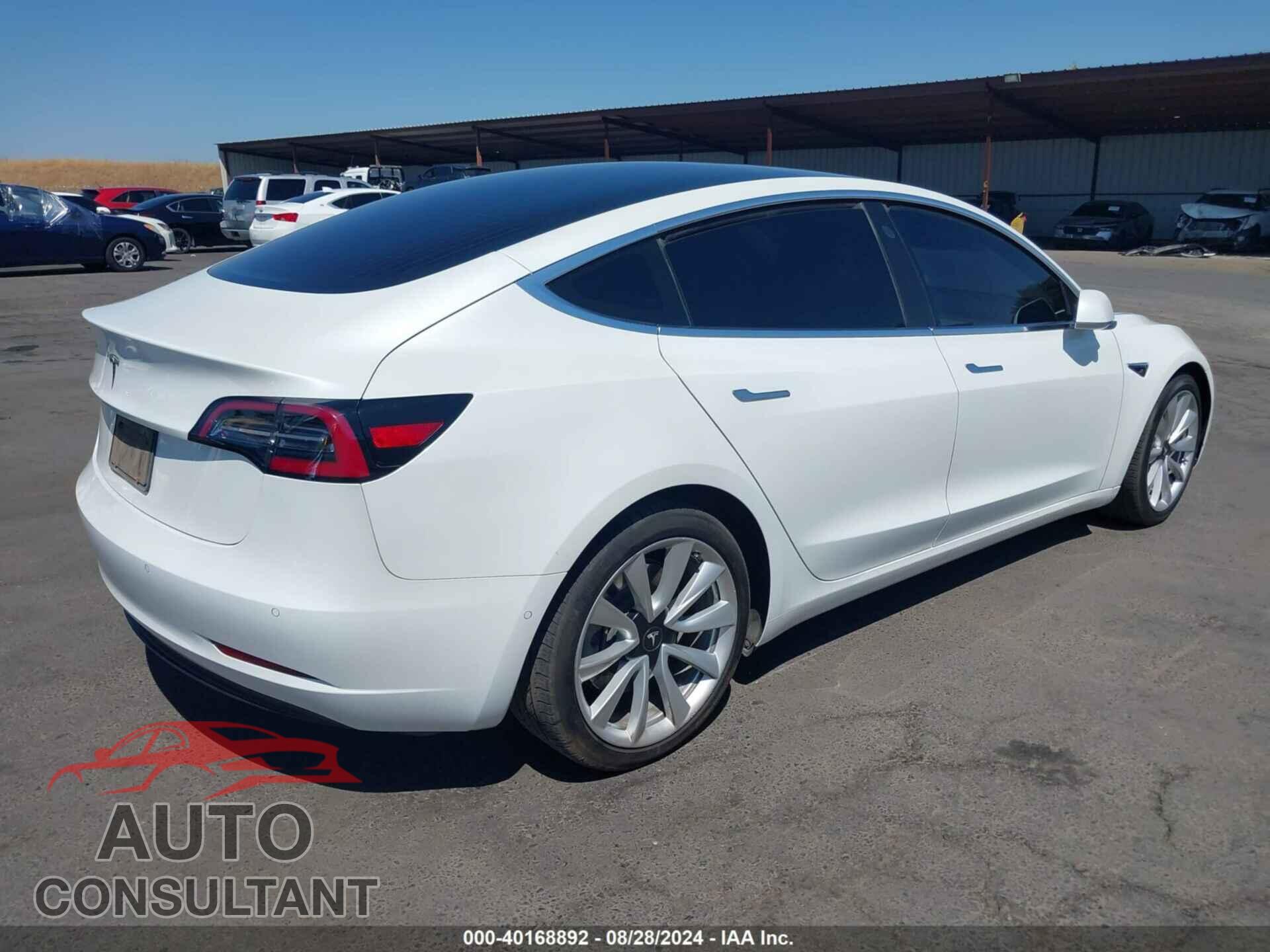 TESLA MODEL 3 2019 - 5YJ3E1EA9KF314708