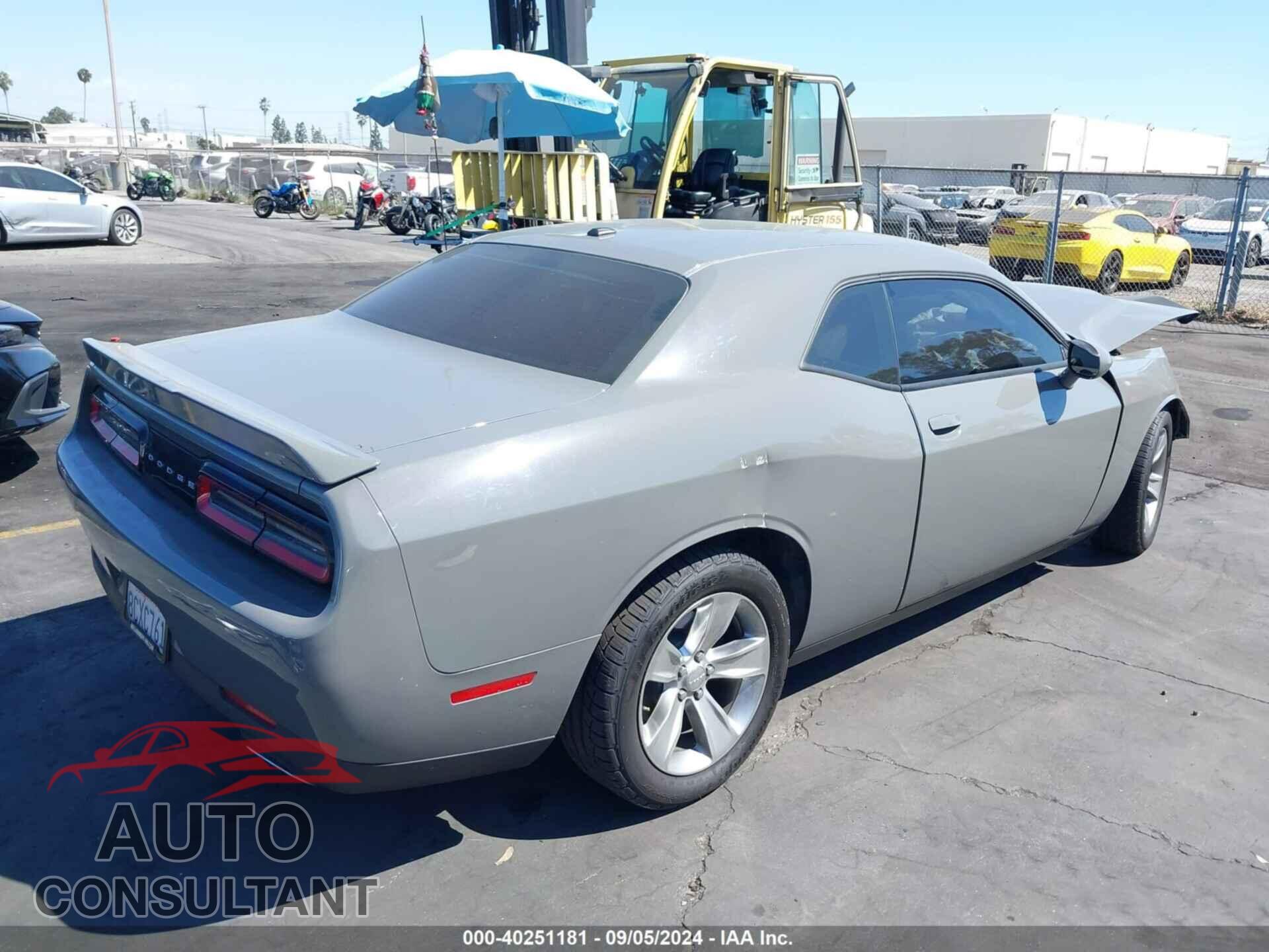 DODGE CHALLENGER 2018 - 2C3CDZAG6JH199946