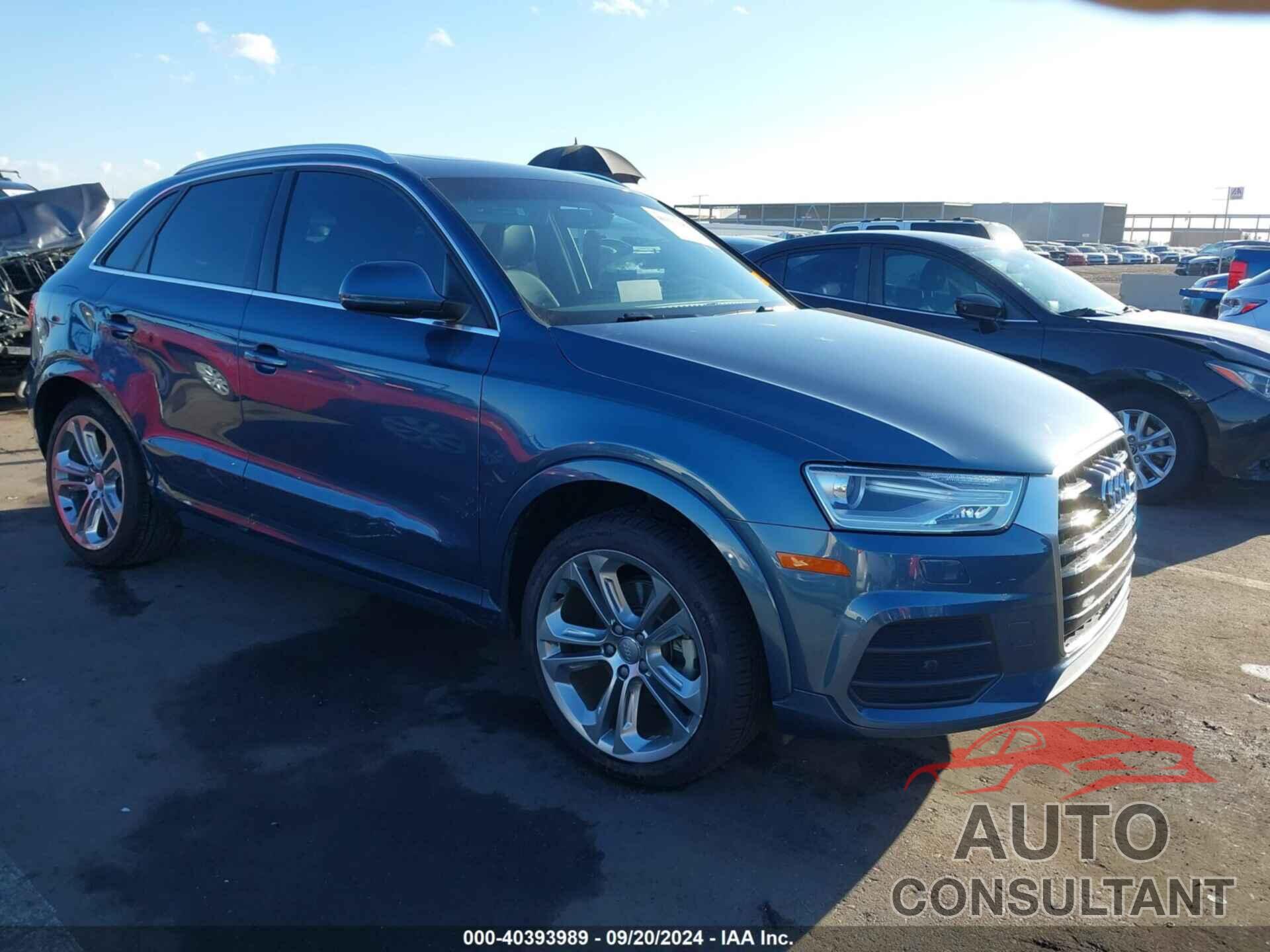 AUDI Q3 2016 - WA1BFCFS4GR022360