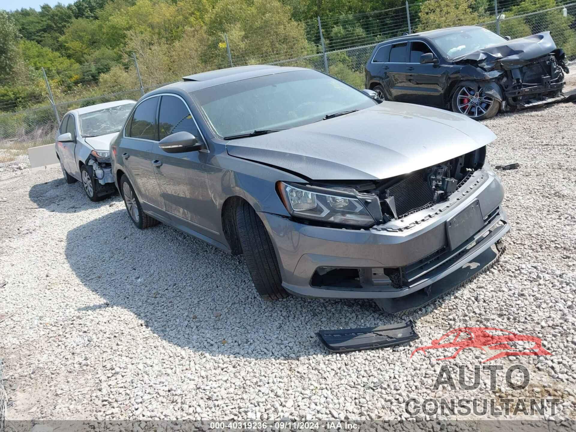 VOLKSWAGEN PASSAT 2017 - 1VWBT7A33HC028769