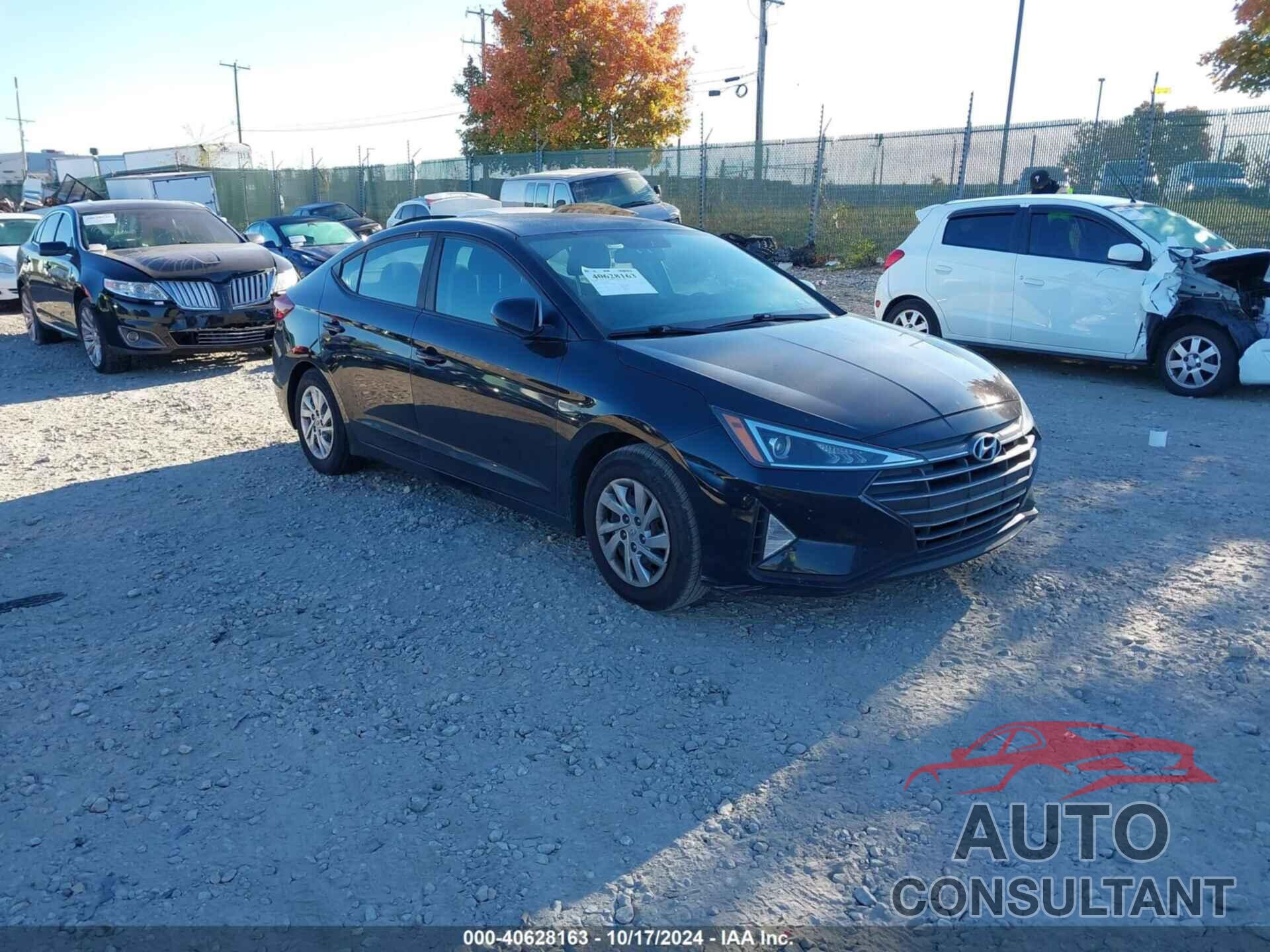 HYUNDAI ELANTRA 2019 - KMHD74LF6KU843177