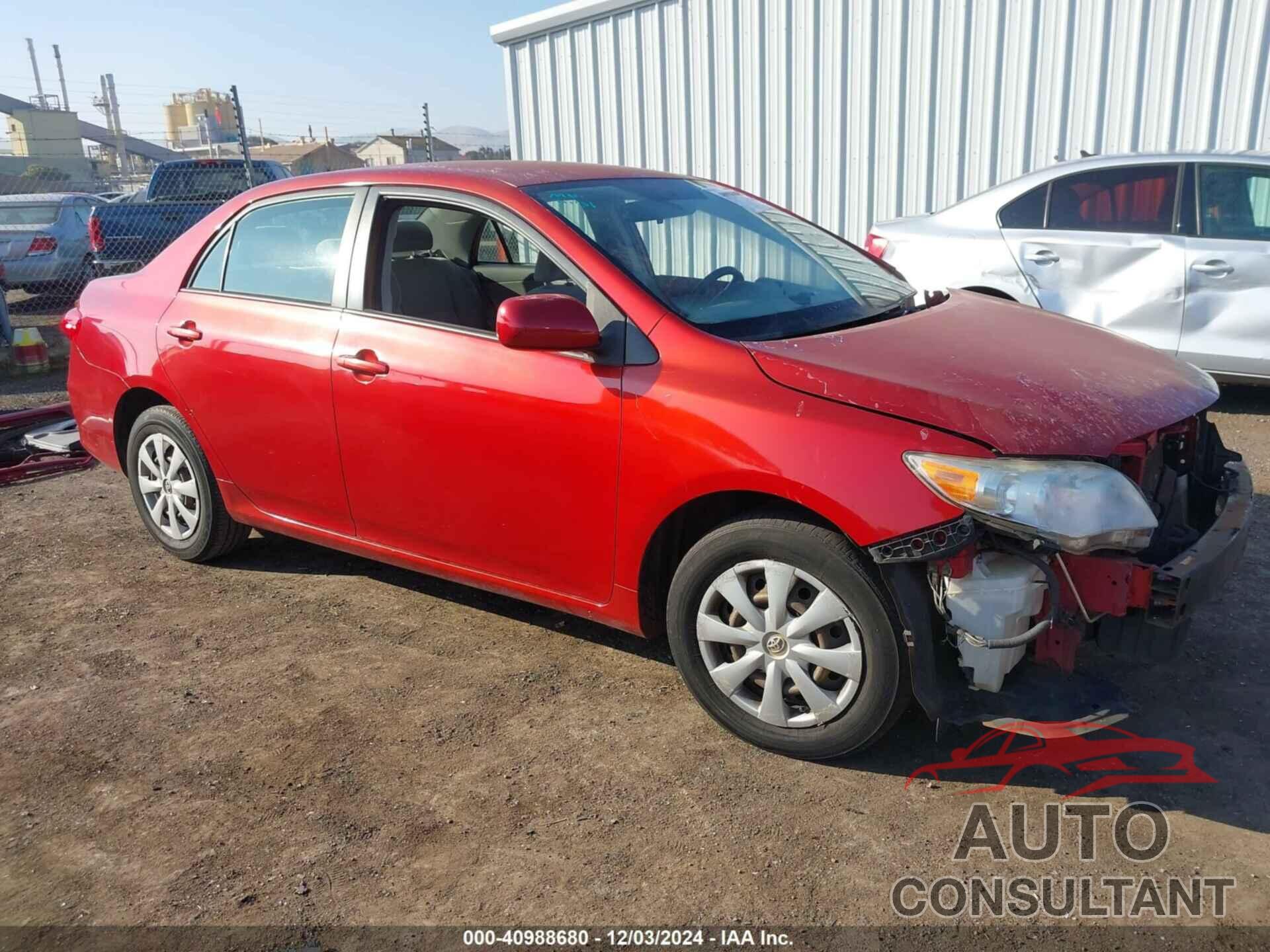 TOYOTA COROLLA 2011 - JTDBU4EE6B9160374