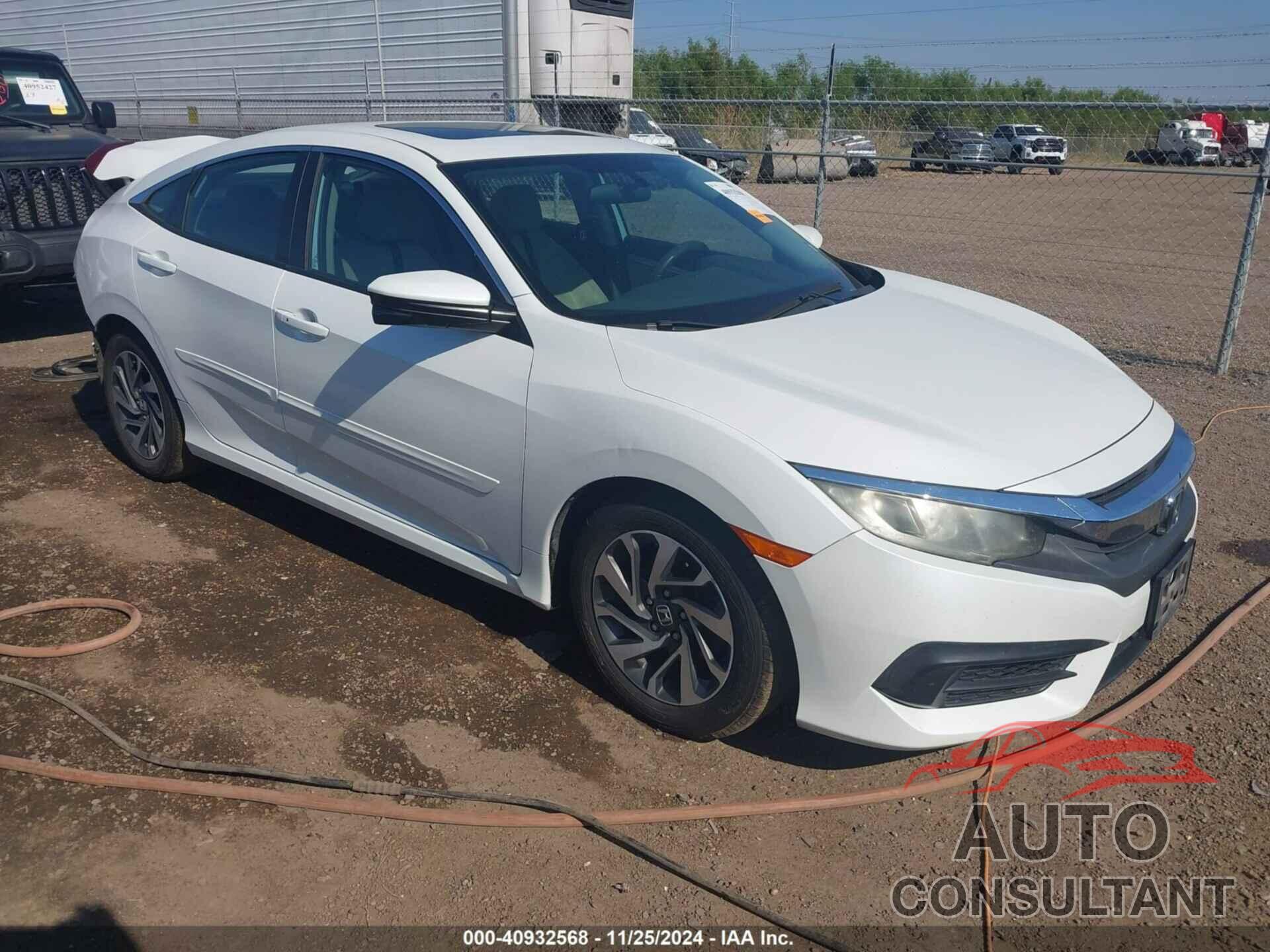 HONDA CIVIC 2016 - 19XFC2F77GE062000