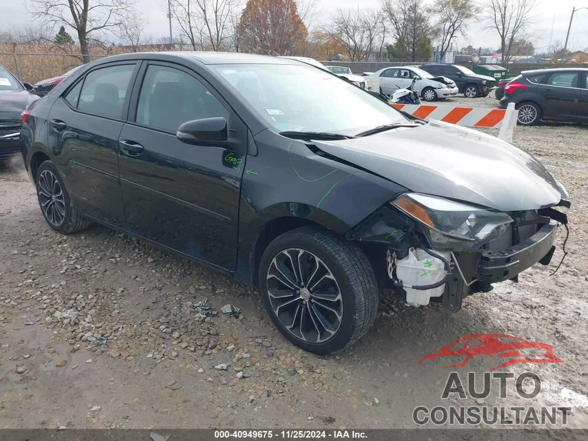 TOYOTA COROLLA 2016 - 5YFBURHE1GP443212