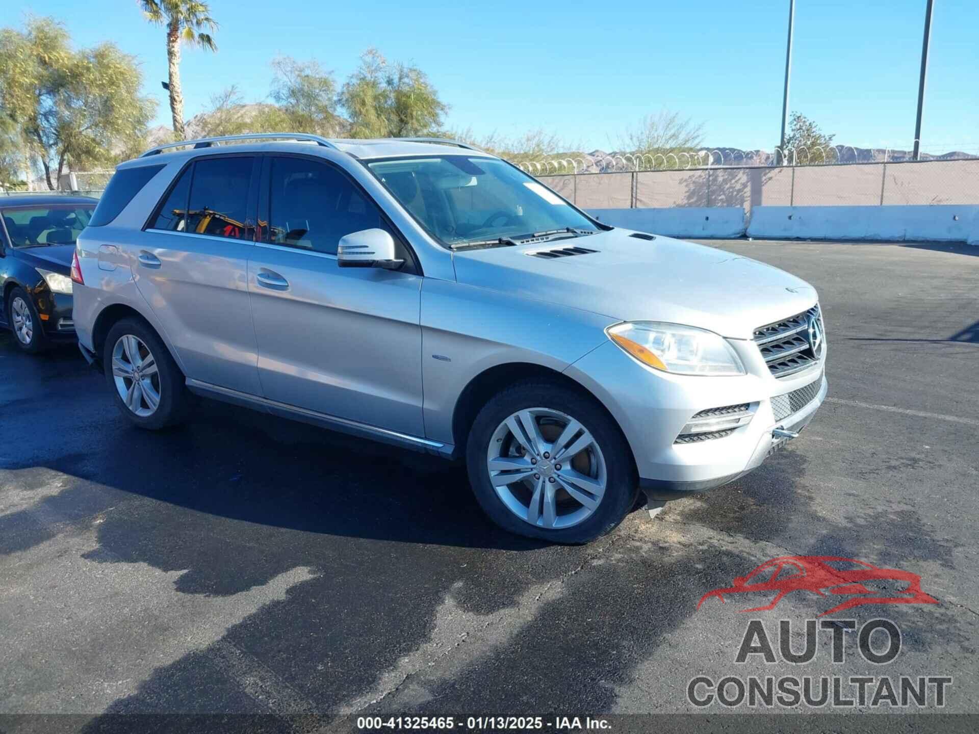 MERCEDES-BENZ ML 350 2012 - 4JGDA5HBXCA011955