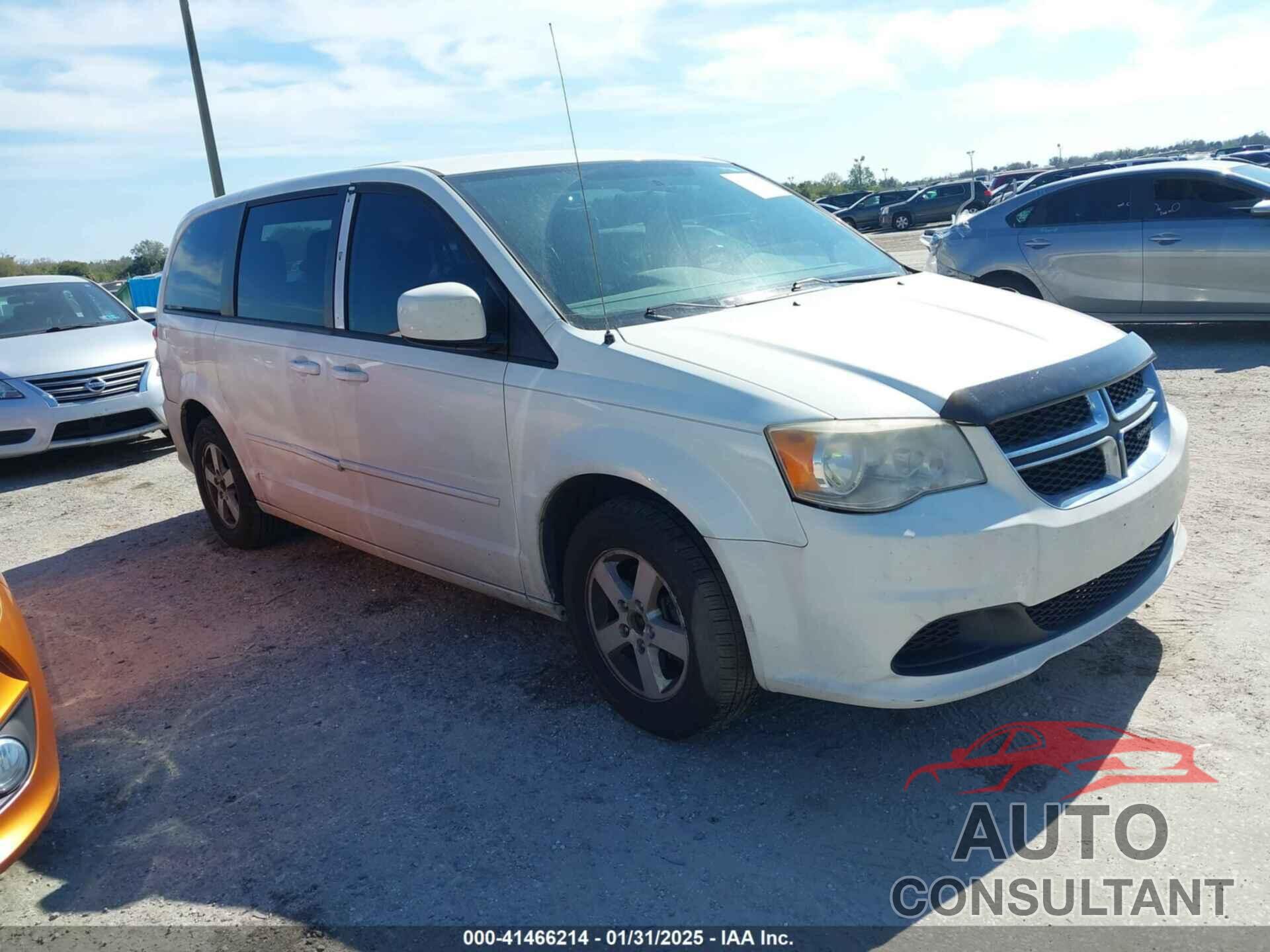 DODGE GRAND CARAVAN 2013 - 2C4RDGCG1DR525075