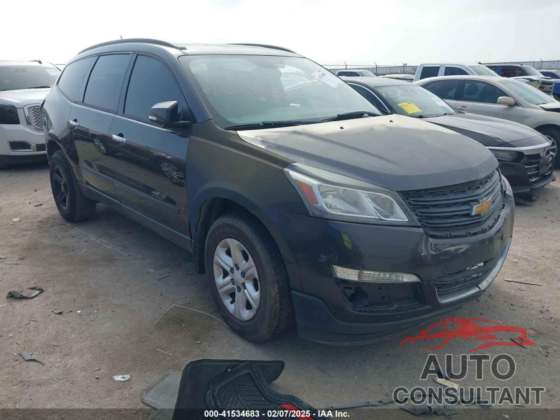 CHEVROLET TRAVERSE 2015 - 1GNKRFKD4FJ340439