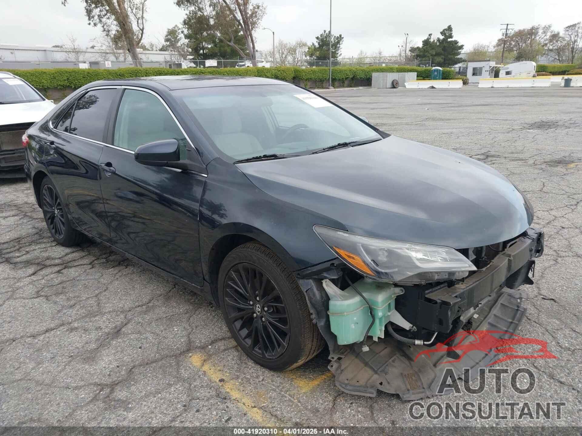 TOYOTA CAMRY 2016 - 4T4BF1FK6GR555951