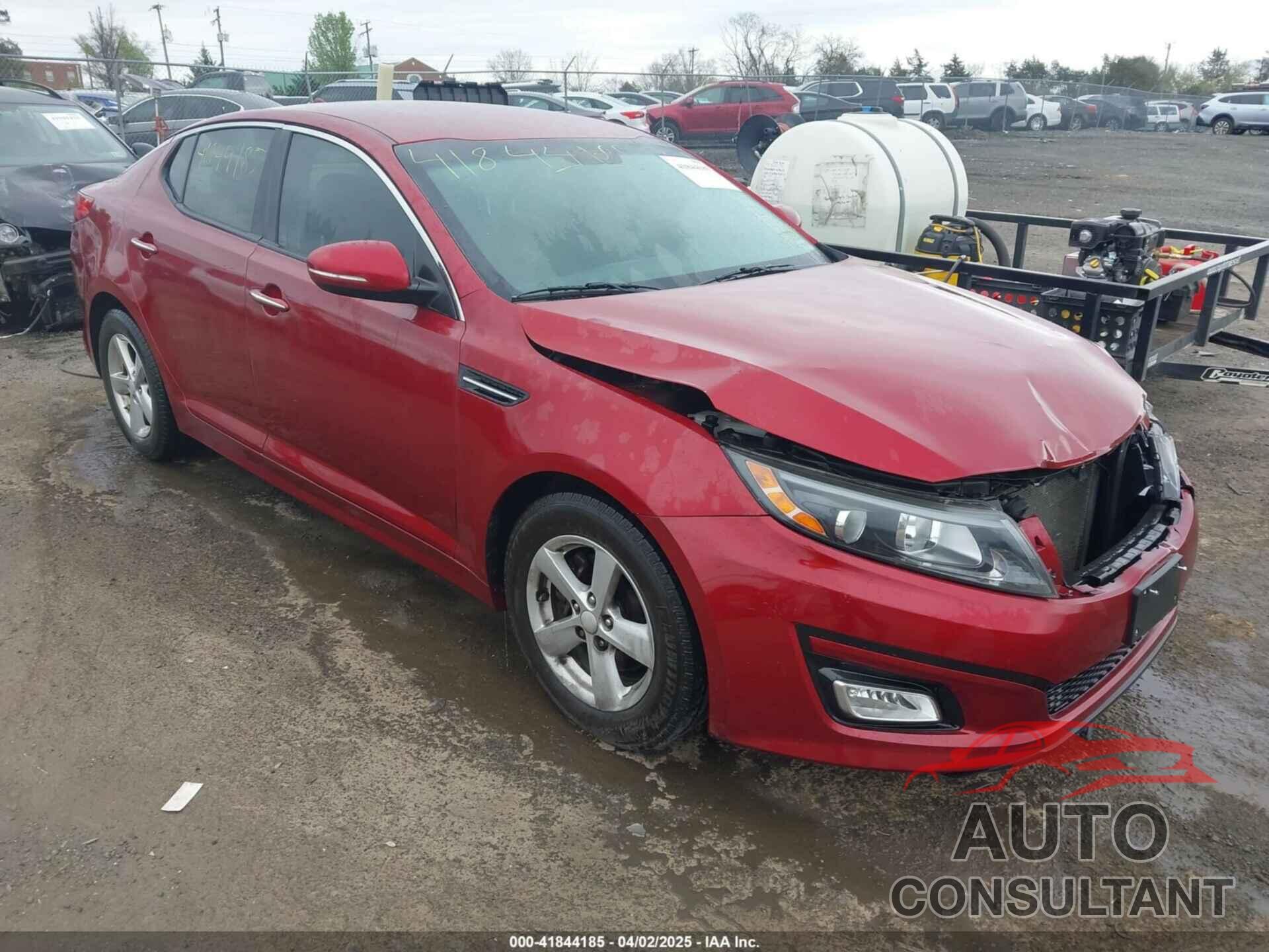 KIA OPTIMA 2014 - 5XXGM4A76EG265436