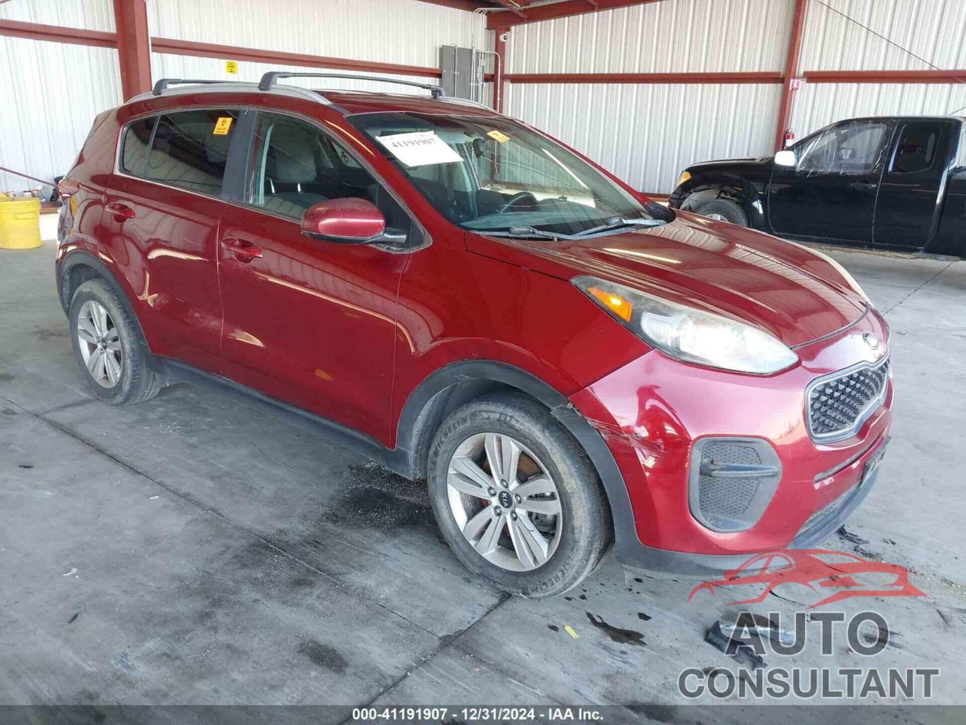 KIA SPORTAGE 2017 - KNDPM3AC9H7086957