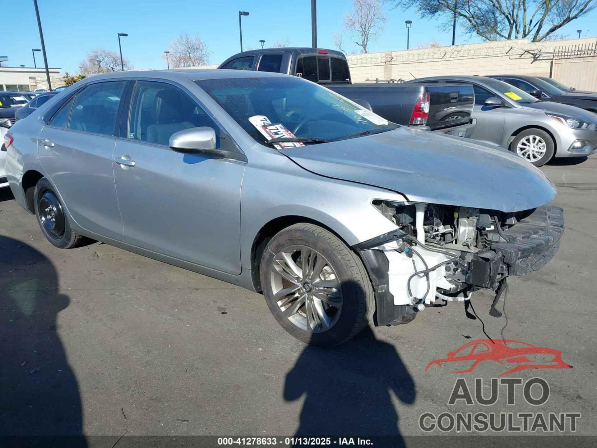 TOYOTA CAMRY 2017 - 4T1BF1FK8HU300617