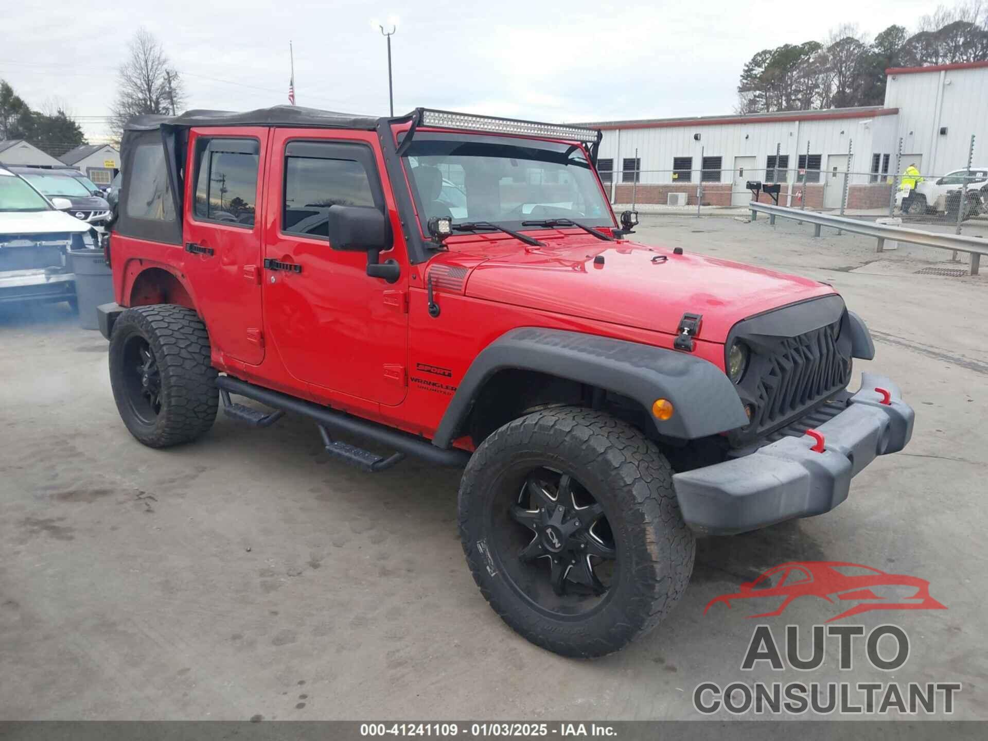JEEP WRANGLER UNLIMITED 2016 - 1C4BJWDG7GL335720