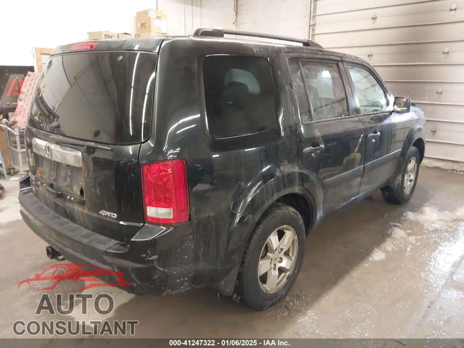 HONDA PILOT 2010 - 5FNYF4H29AB504872