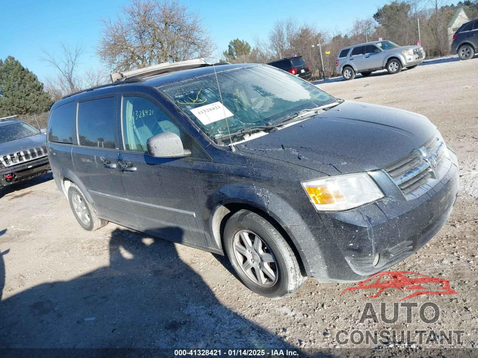 DODGE GRAND CARAVAN 2009 - 2D8HN54X09R523886