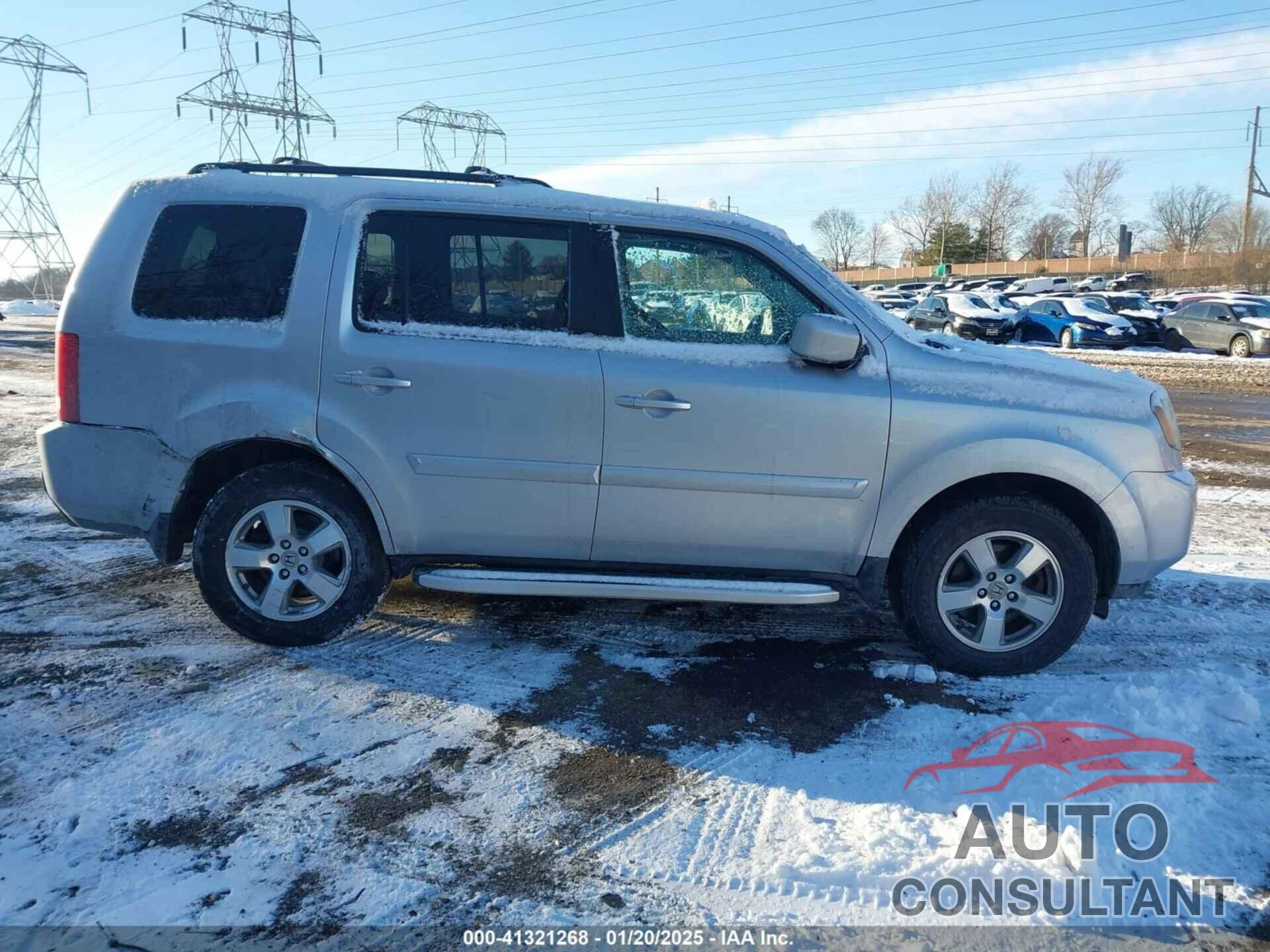 HONDA PILOT 2011 - 5FNYF4H72BB038134