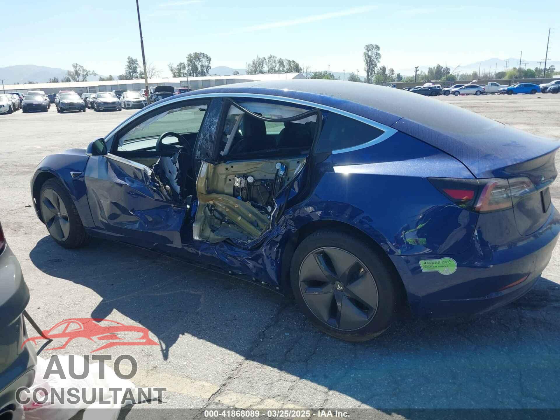 TESLA MODEL 3 2020 - 5YJ3E1EA1LF590396