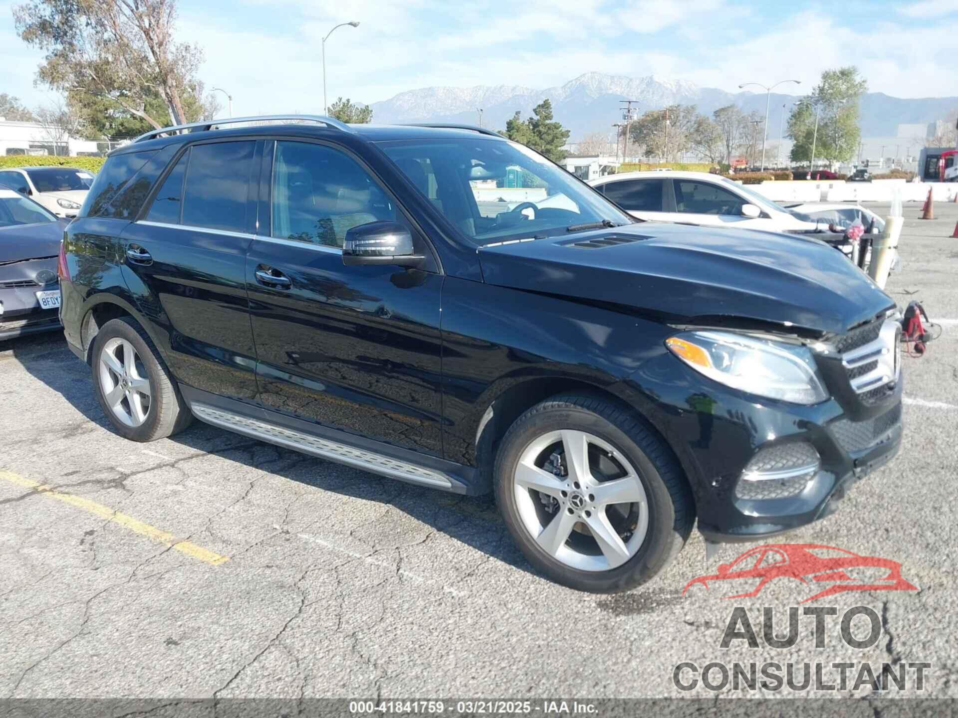 MERCEDES-BENZ GLE 350 2018 - 4JGDA5JB3JB003469