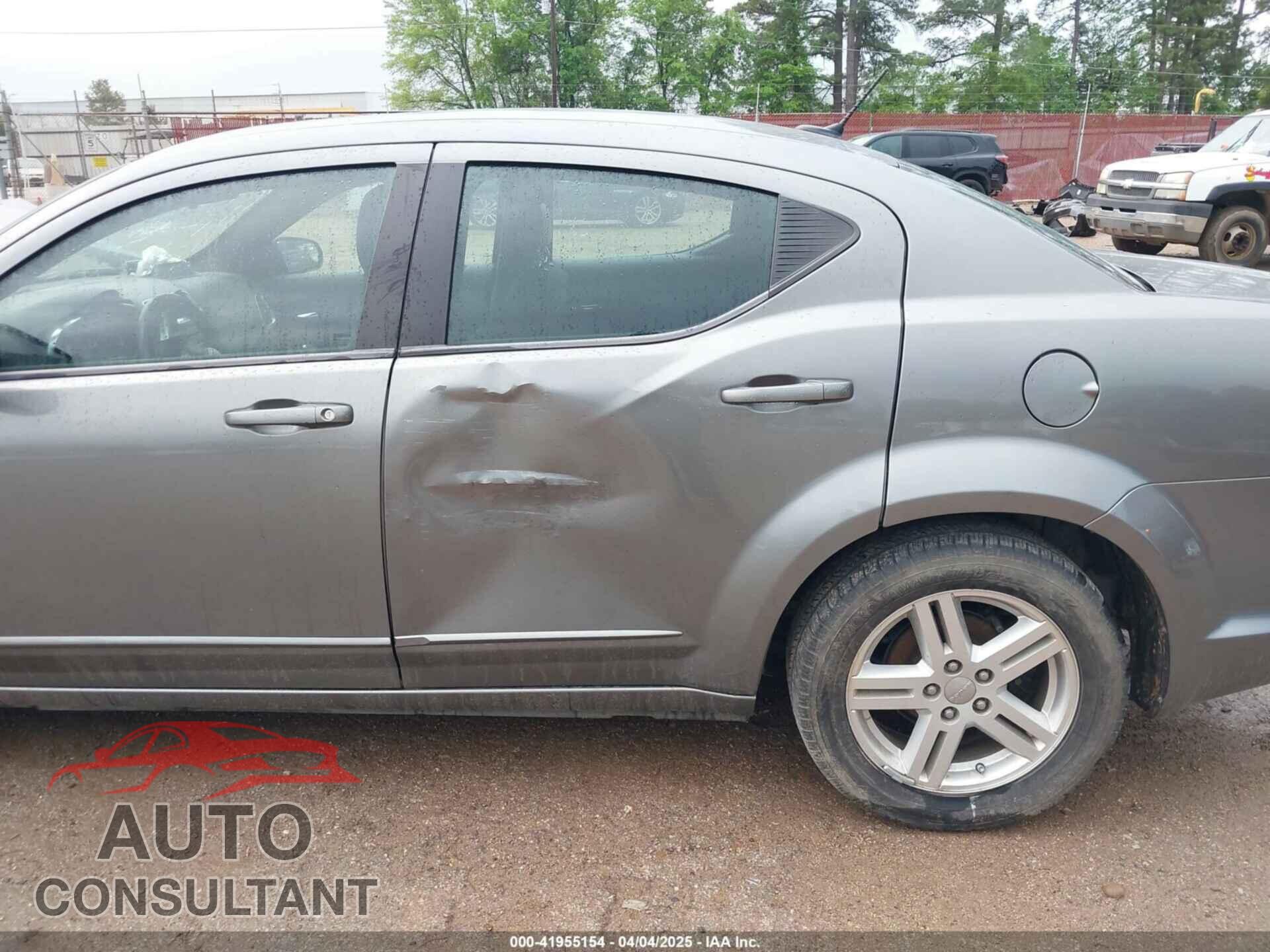 DODGE AVENGER 2013 - 1C3CDZCG2DN741665